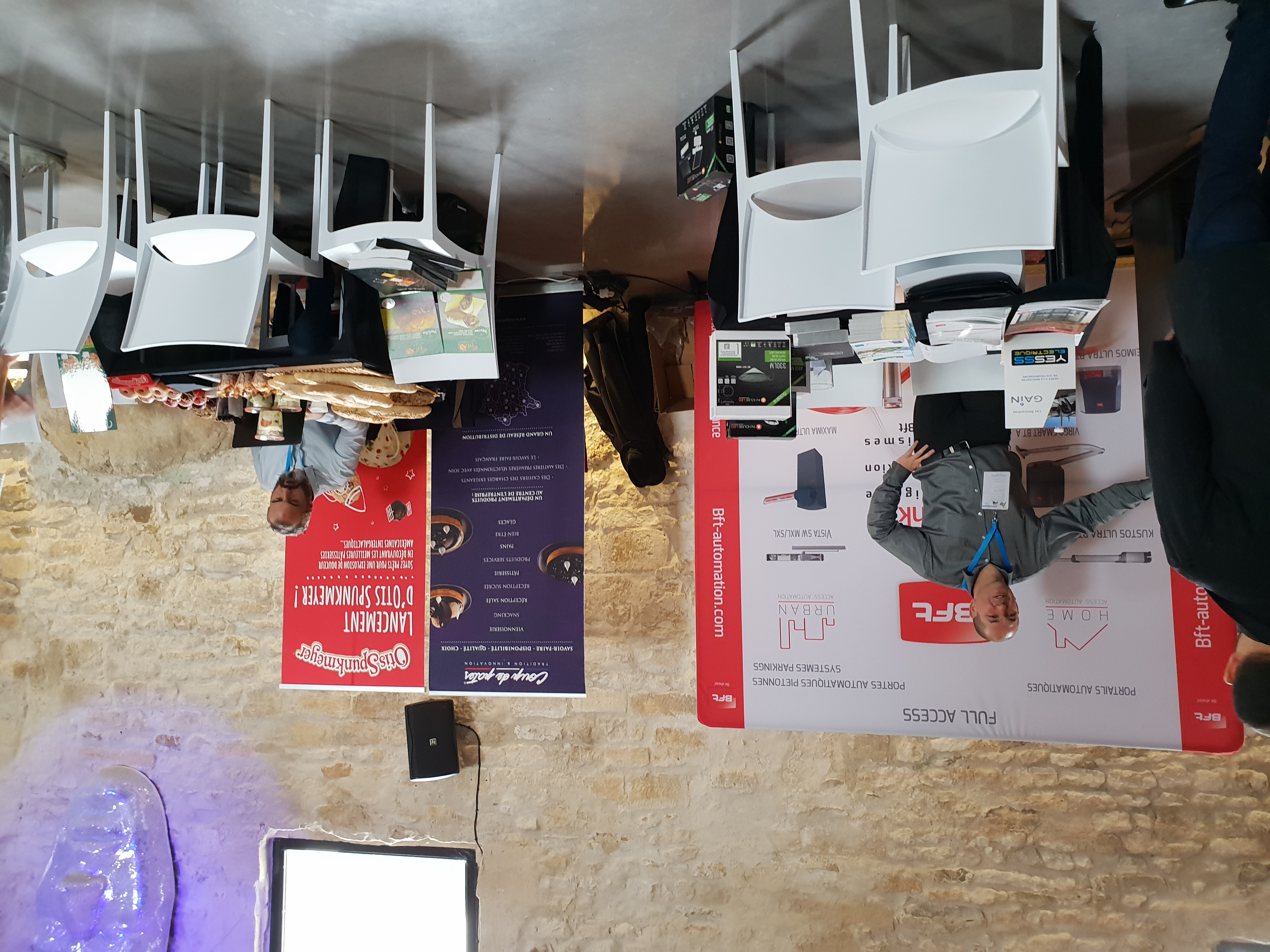 Animation stand PLV événementielle Anvers Stadsfeestzaal · INNOV'events