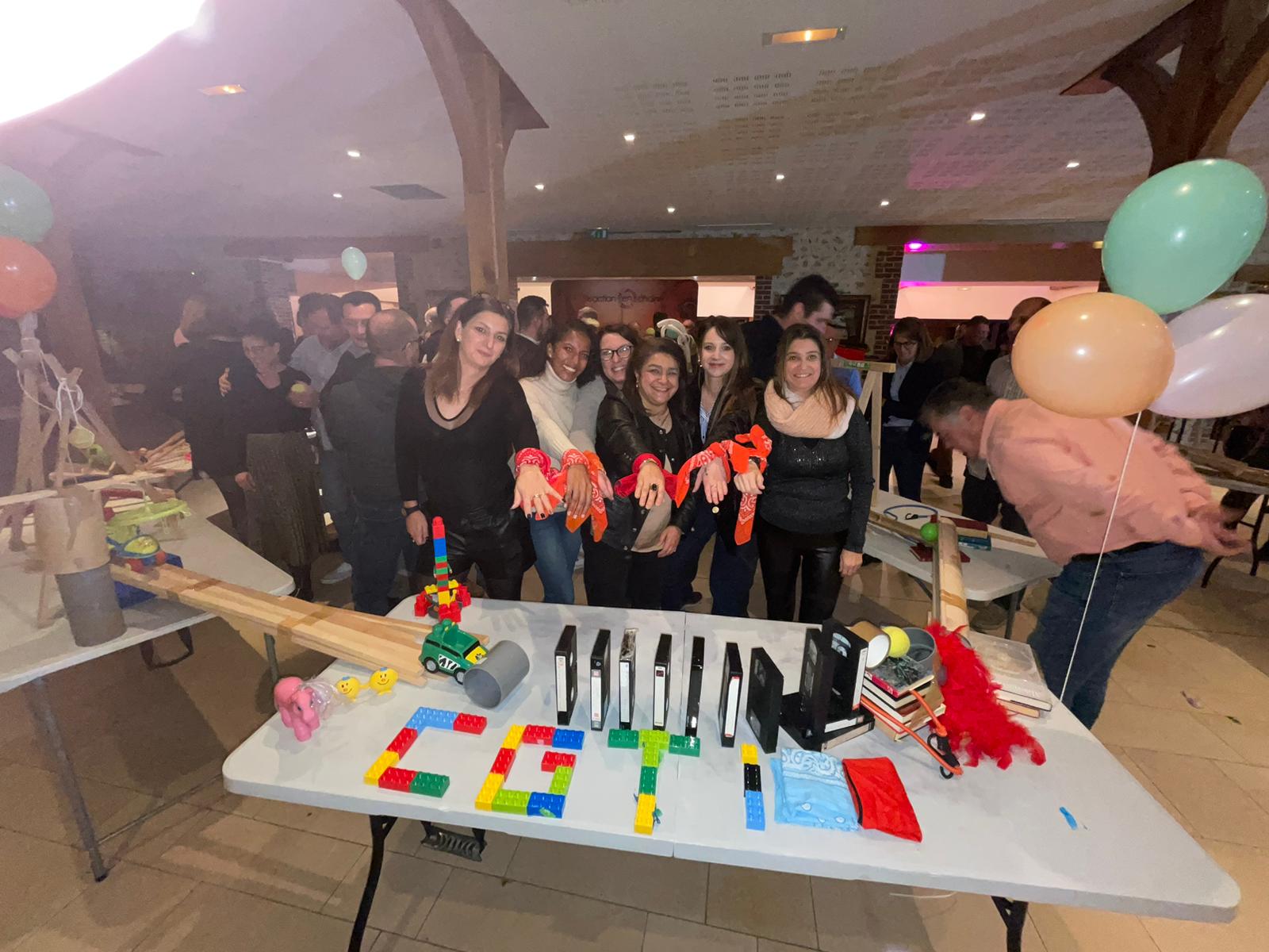Lieu événementiel challenge LEGO Bruxelles vue nef industrielle Tour & Taxis · INNOV'events