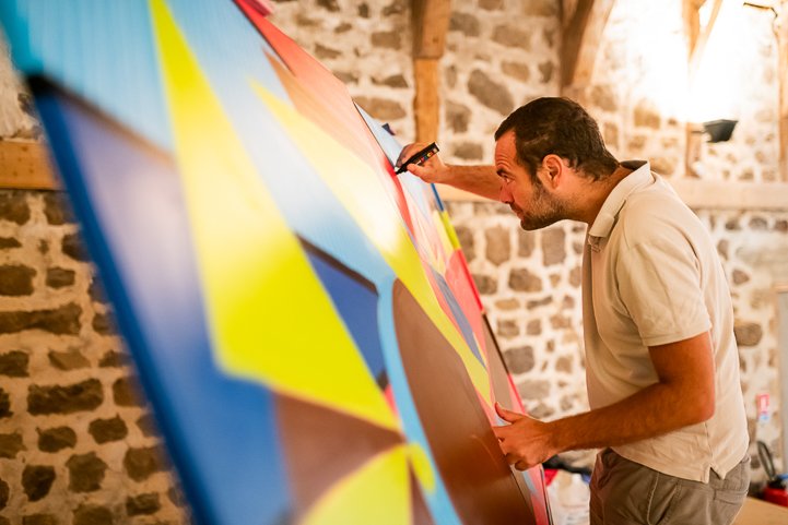 Animation flocage lumineux flocage lumineux Liège Outremeuse nuit · INNOV'events