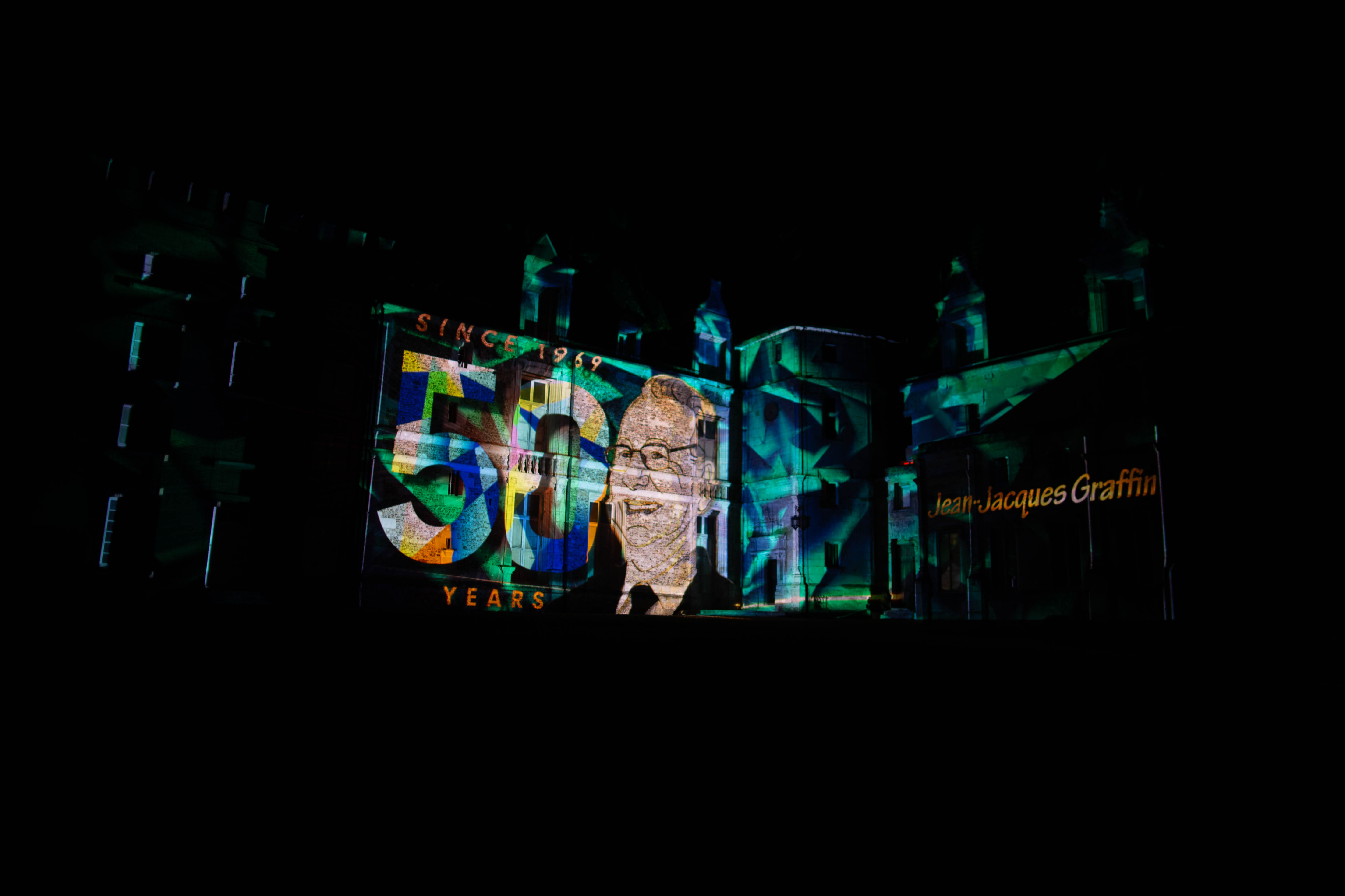 Lichtshow Brussels Expo corporate event deelnemers · INNOV'events