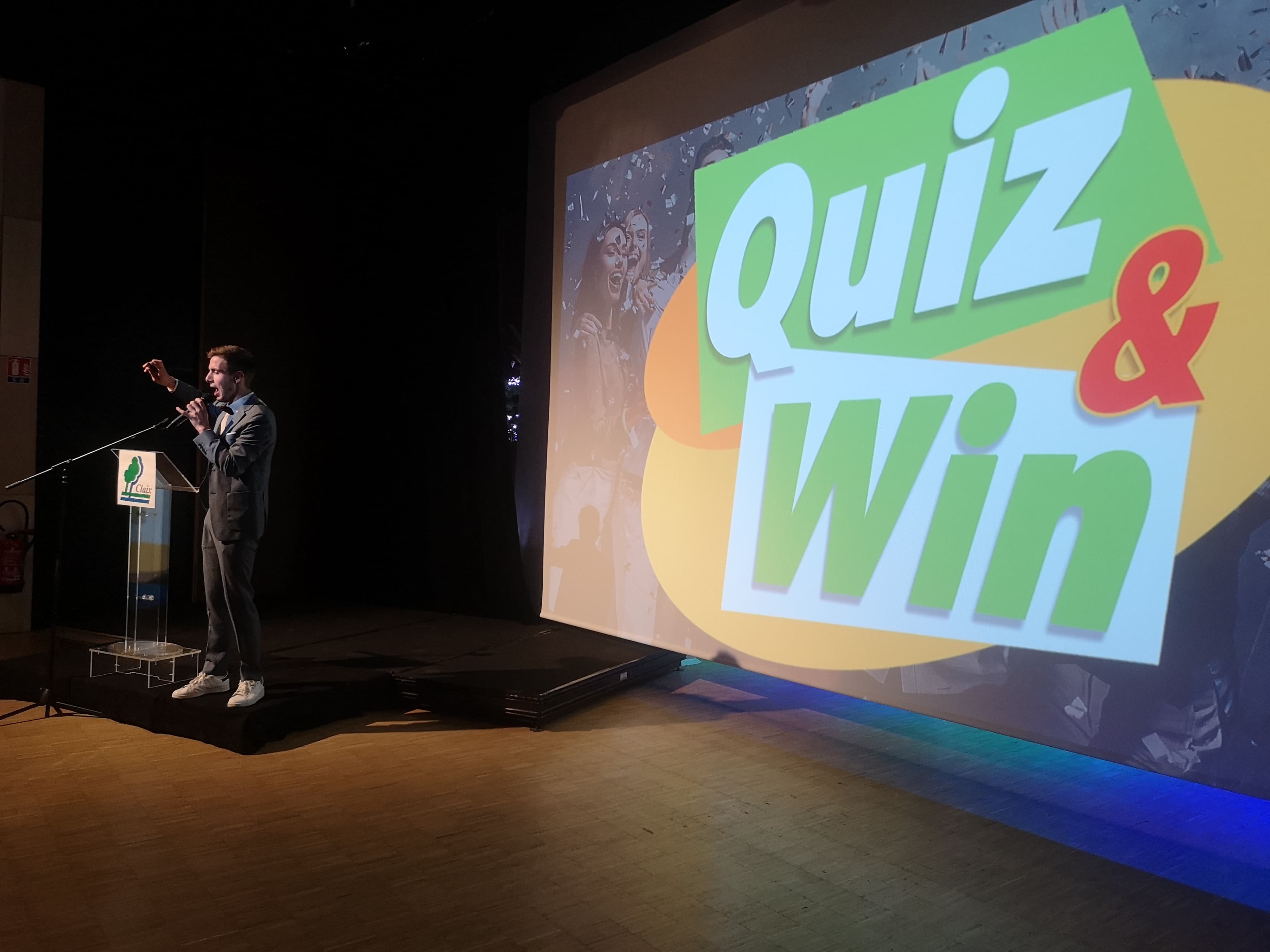 Jeu télévisé entreprise Anvers soirée remise trophées · INNOV'events