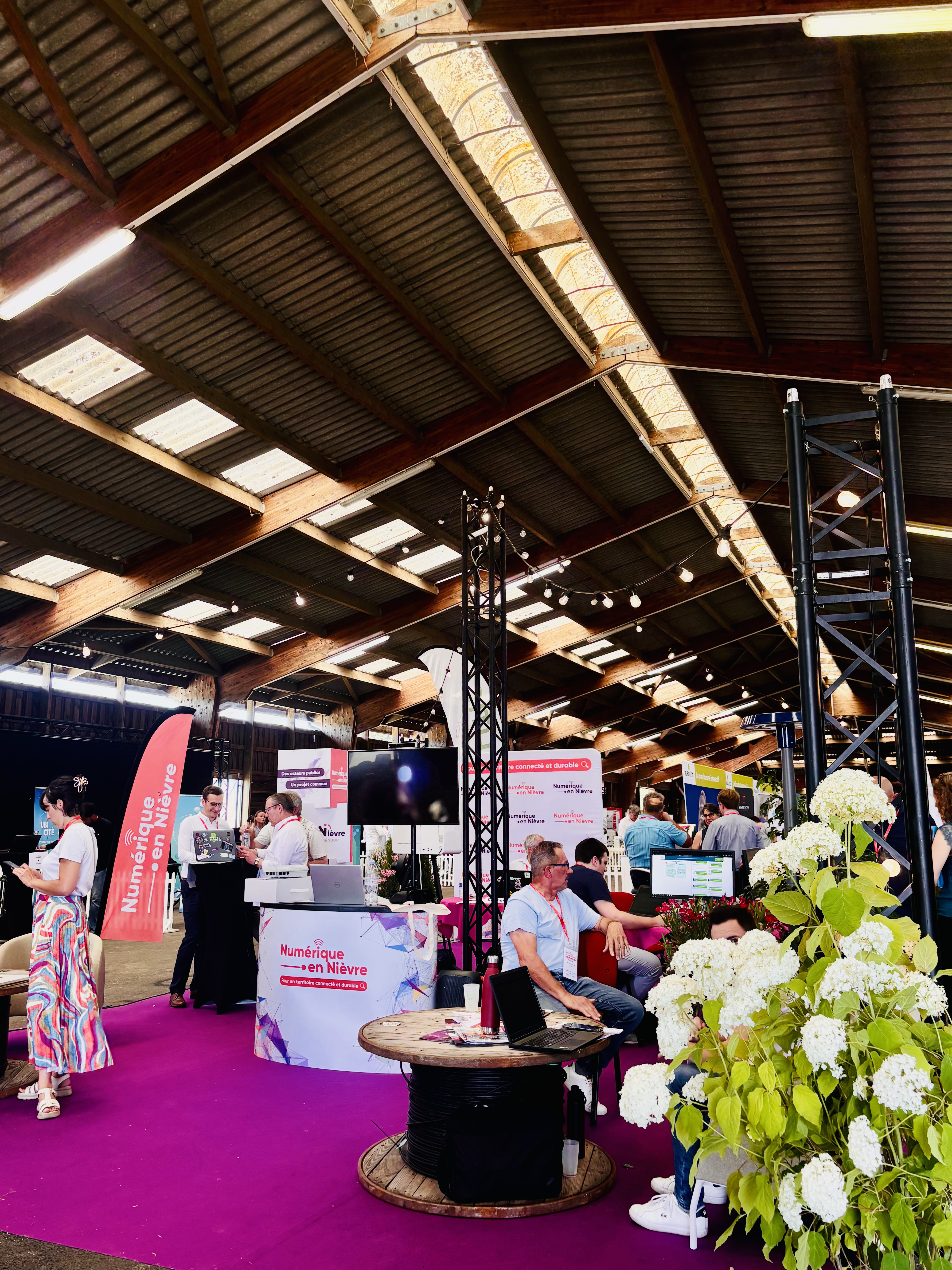 Event booth entertainment Belgium corporate evening Antwerp · INNOV'events