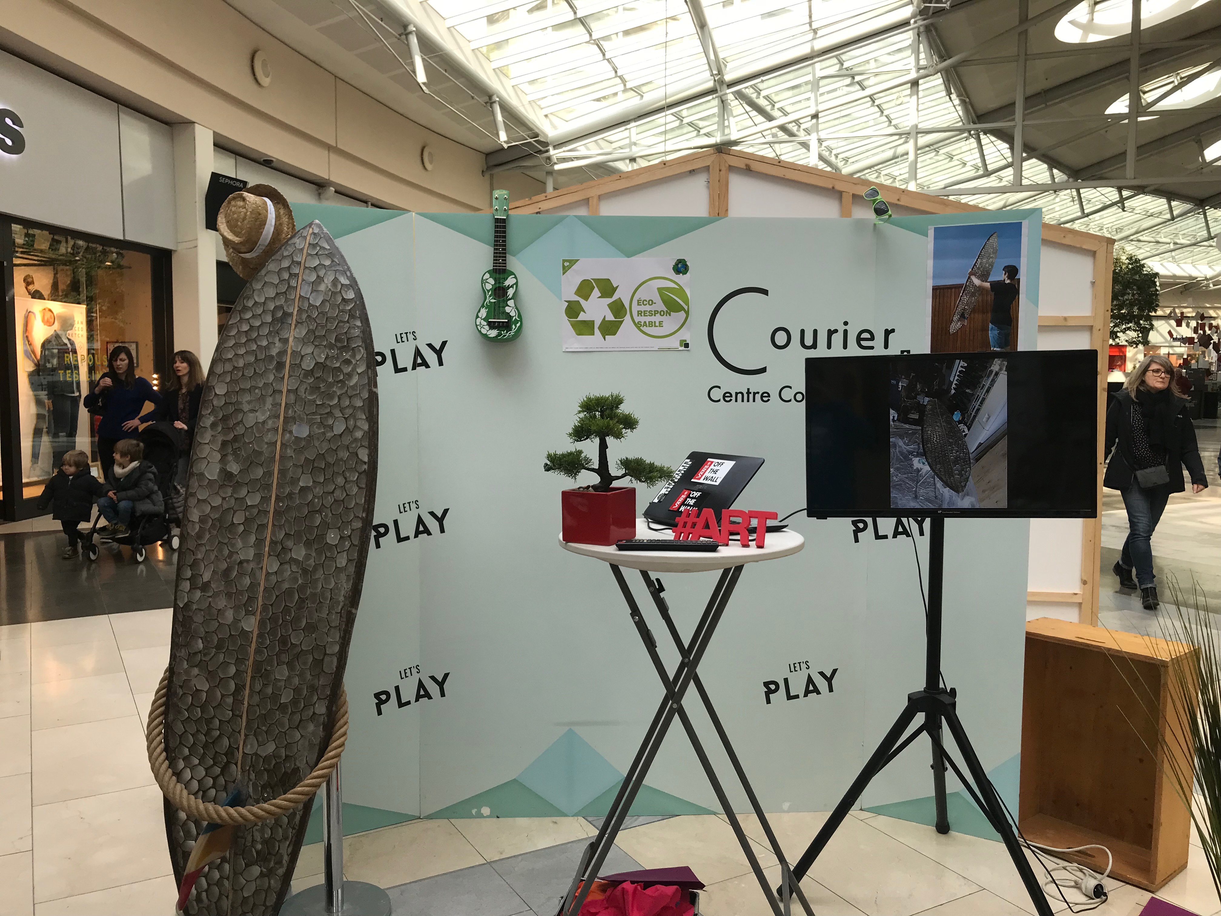 Brand activation Brussels · outdoor plaza animation at retail centre, INNOV'events