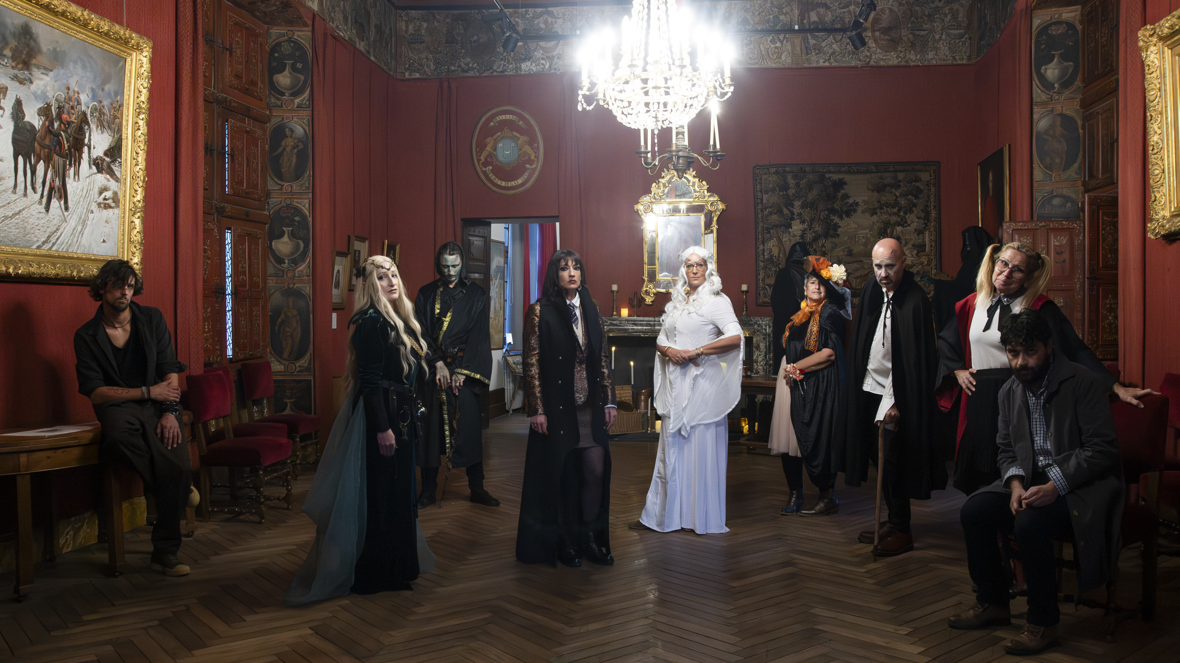 Industrieel havensetting Murder Mystery Party Antwerpen Eilandje pakhuis · INNOV'events