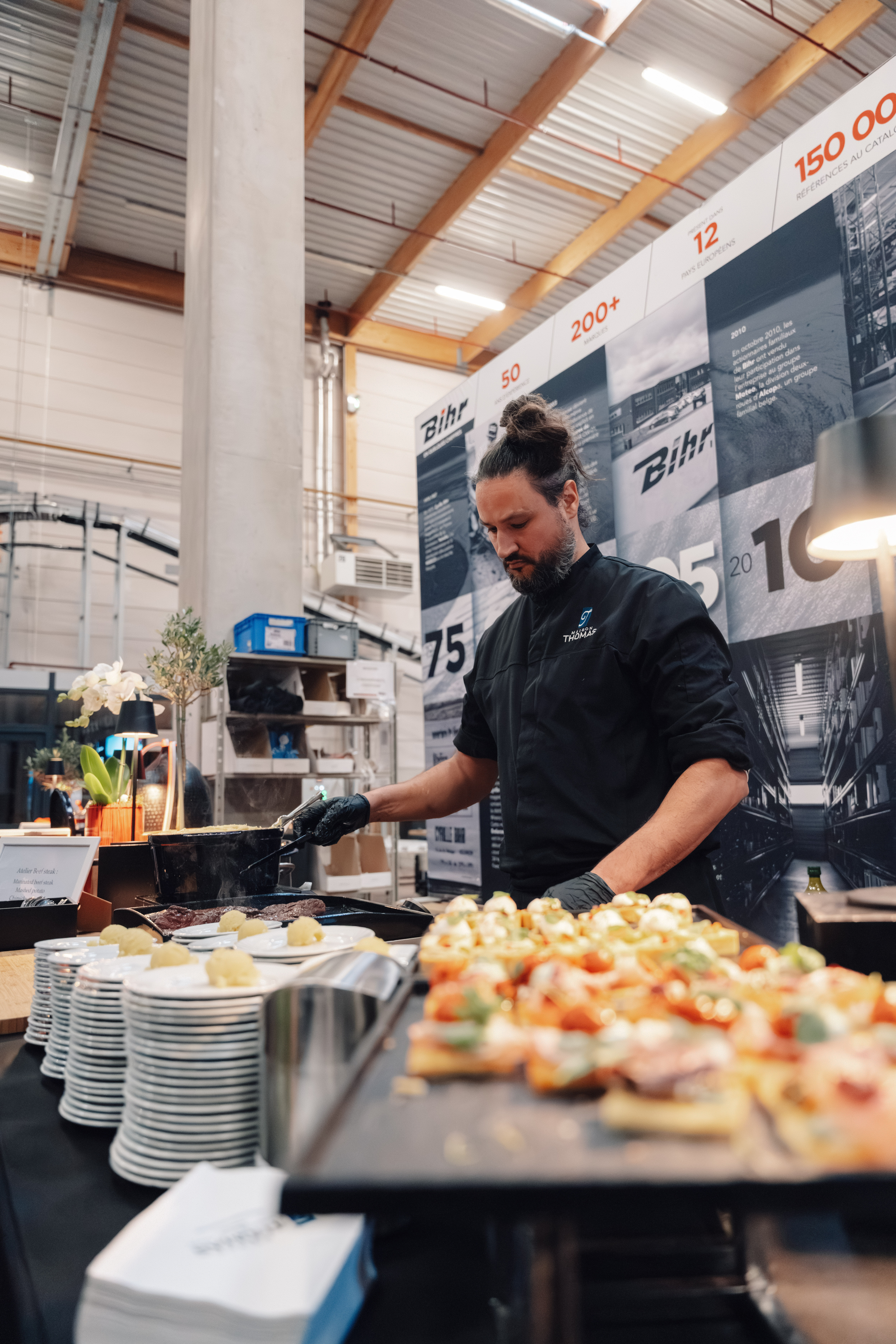 Corporate event catering Antwerp Cogels-Osylei townhouse evening · INNOV'events