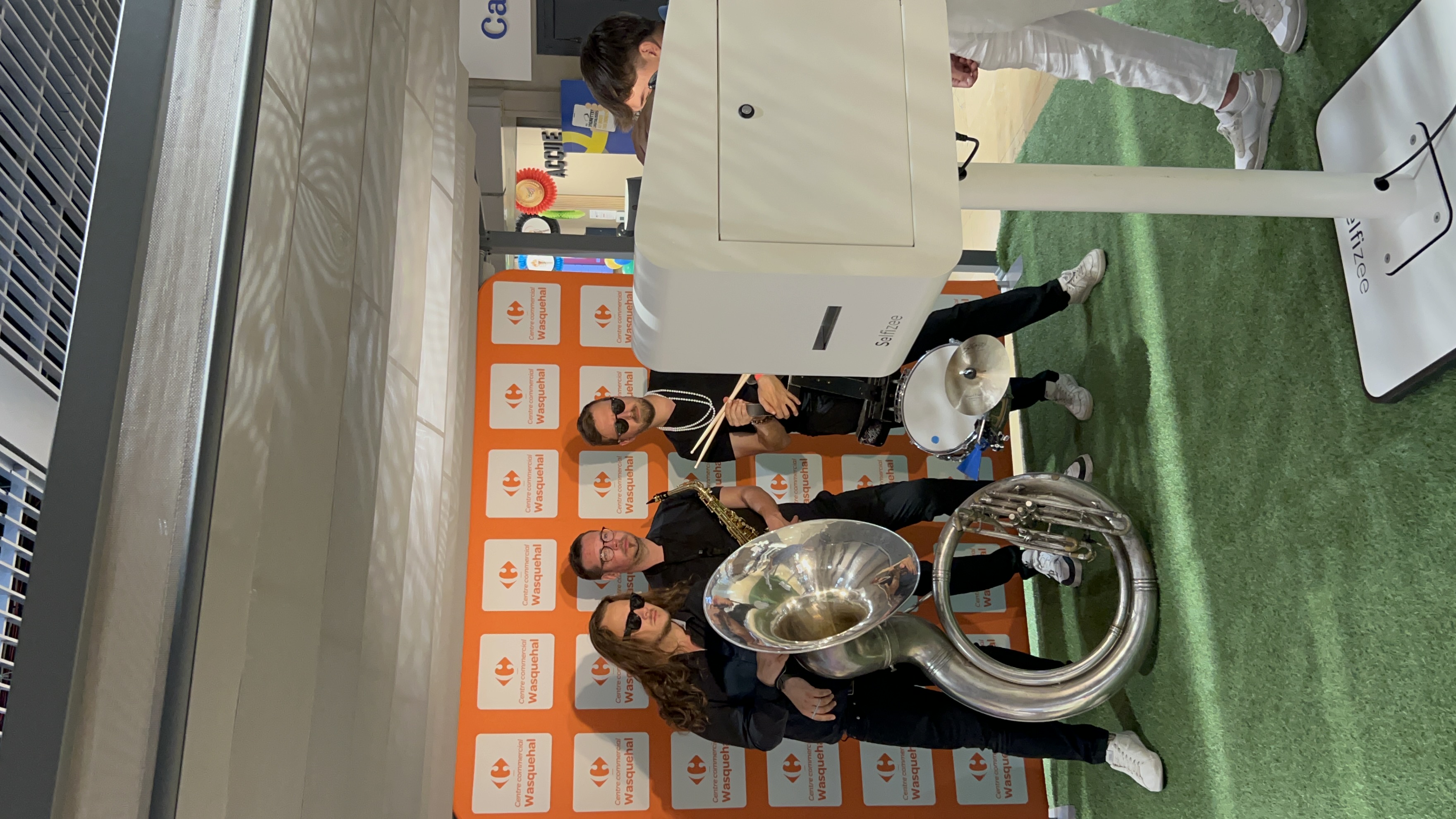 Foto animatie Luik photobooth Palais des Congrès deelnemers · INNOV'events
