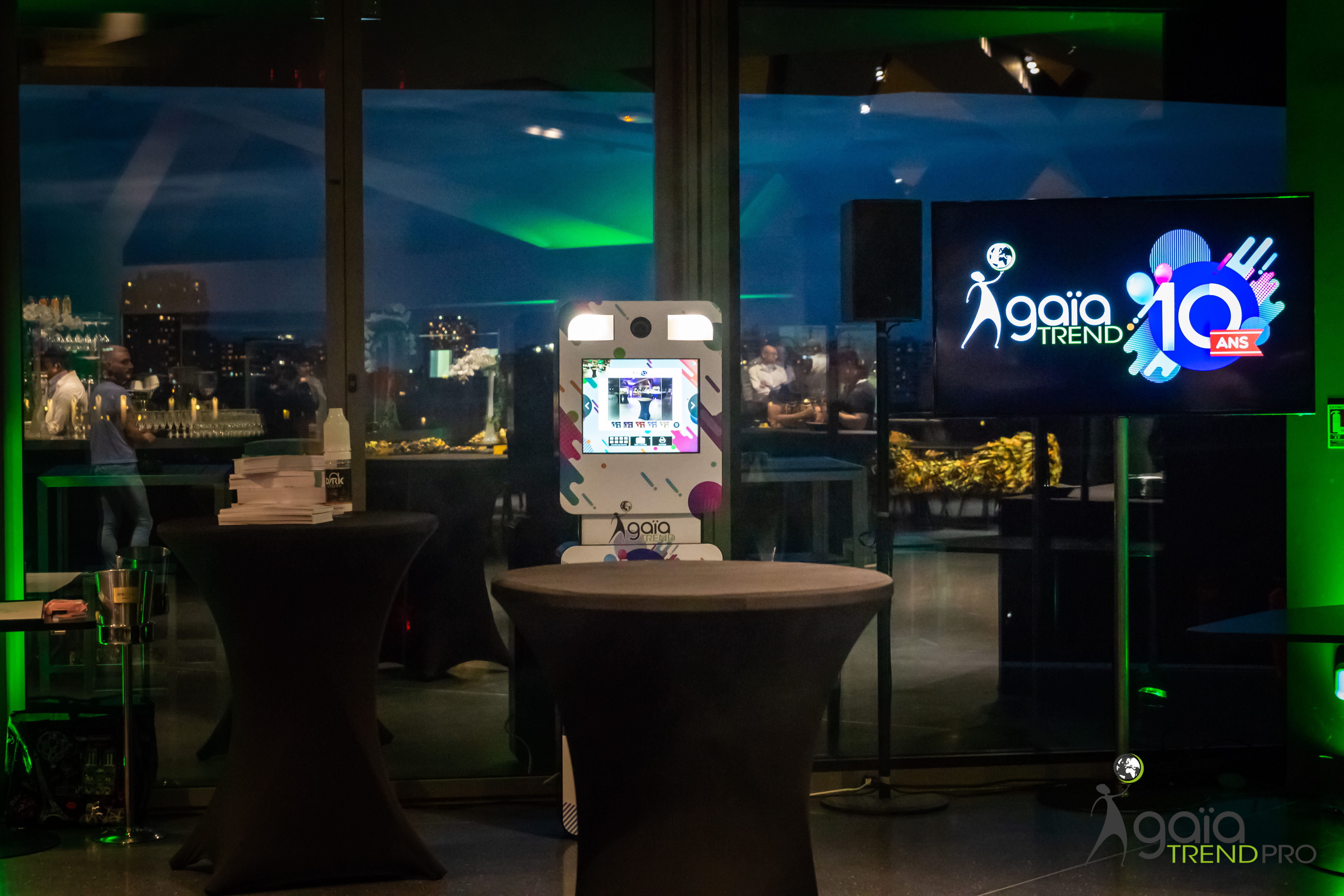 Foto animatie Antwerpen deelnemers photobooth Eilandje havenkaai · INNOV'events