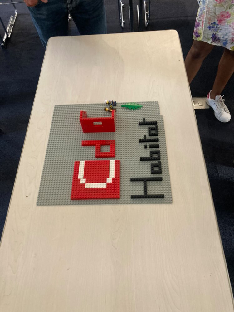 Challenge LEGO grand groupe Anvers salle de convention plénière · INNOV'events