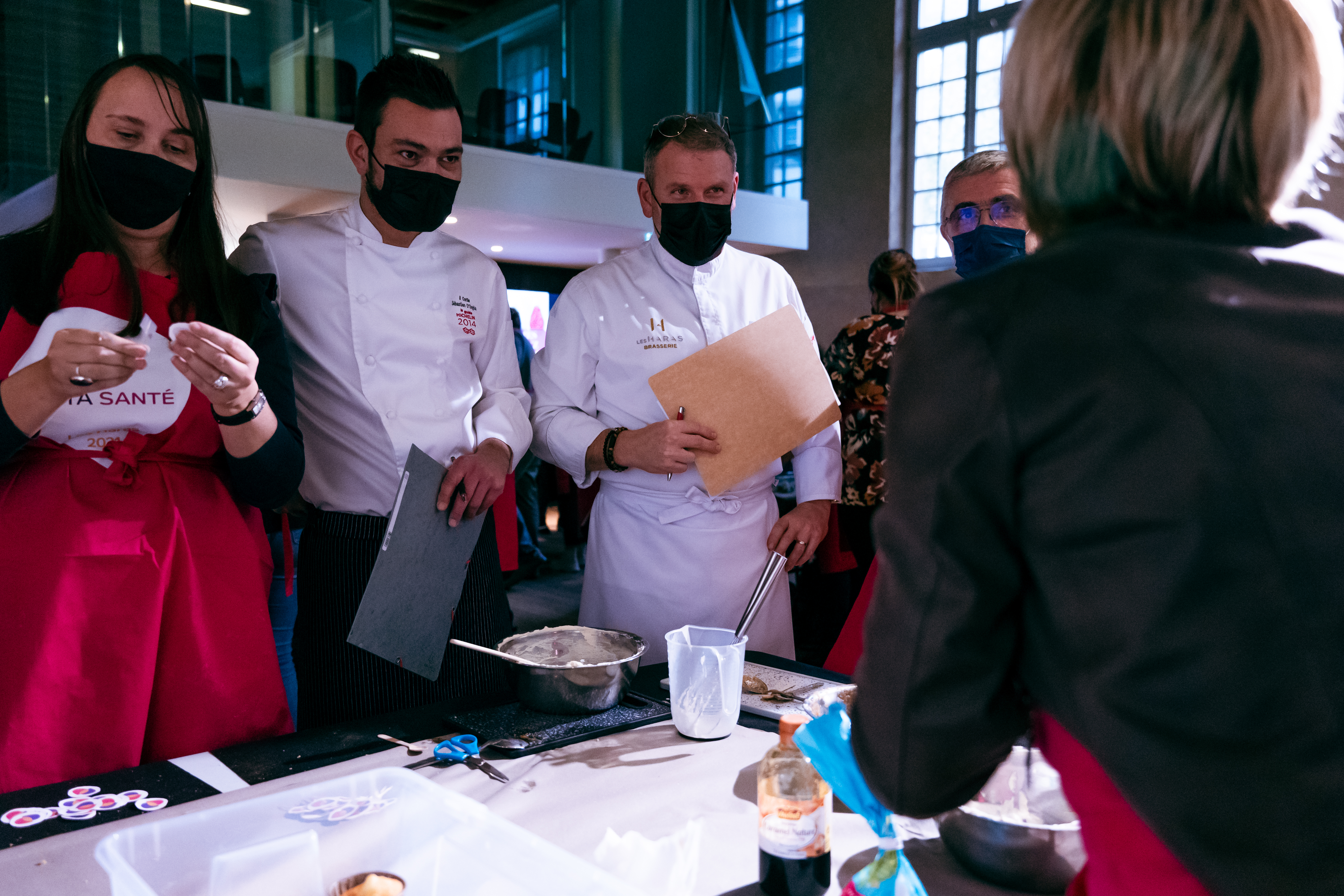 Eventzaal moleculaire gastronomie workshop Antwerpen vue industrieel Eilandje · INNOV'events