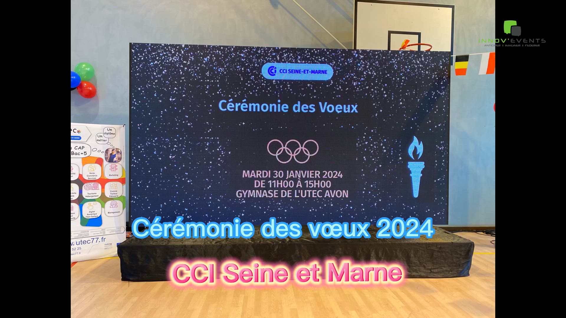 Cocktail dînatoire fin d'année entreprise en Belgique · INNOV'events