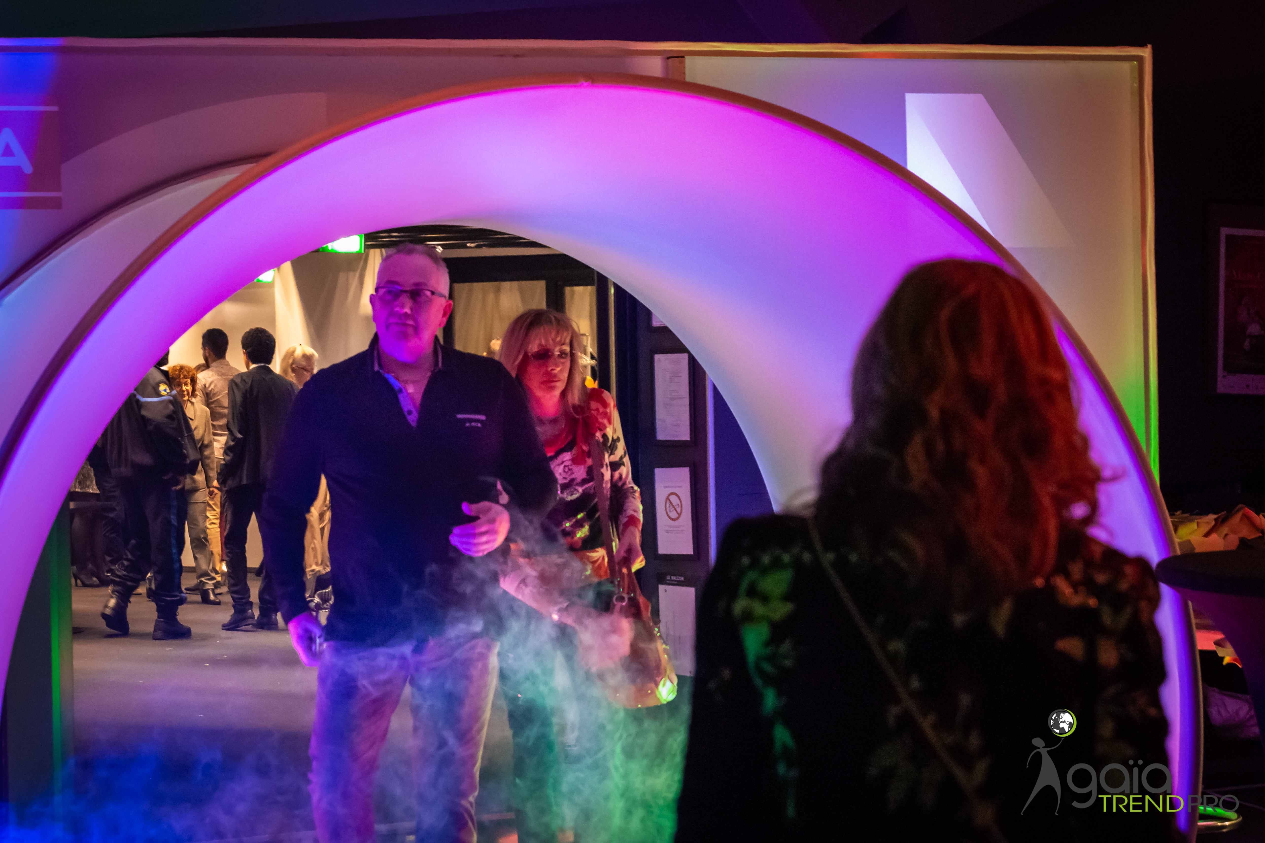 Vluchtsimulator Brussel technische opstelling hal Brussels Expo deelnemers bedrijf · INNOV'events