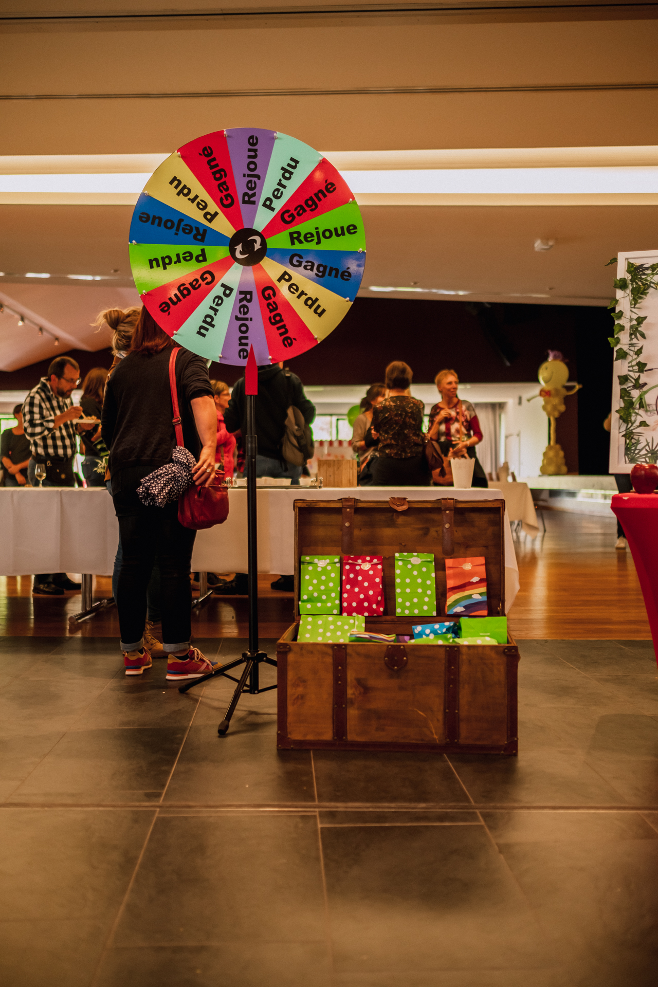 Winactie evenement Brussel binnenzaal Tour & Taxis deelnemers · INNOV'events