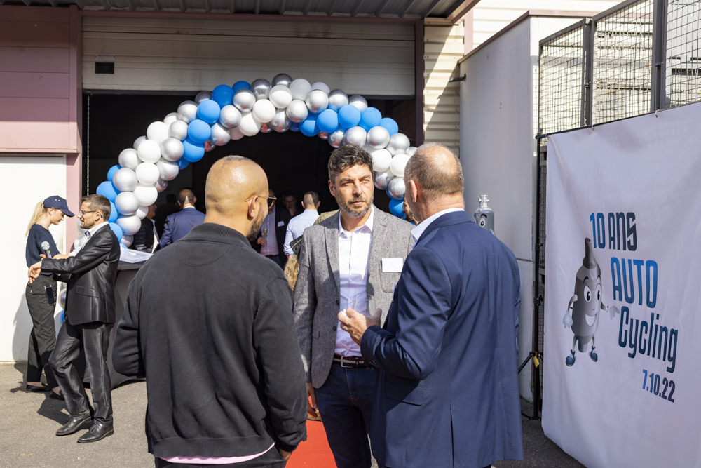 Inhuldiging Brussel gasten in feestzaal tijdens receptie na opening · INNOV'events