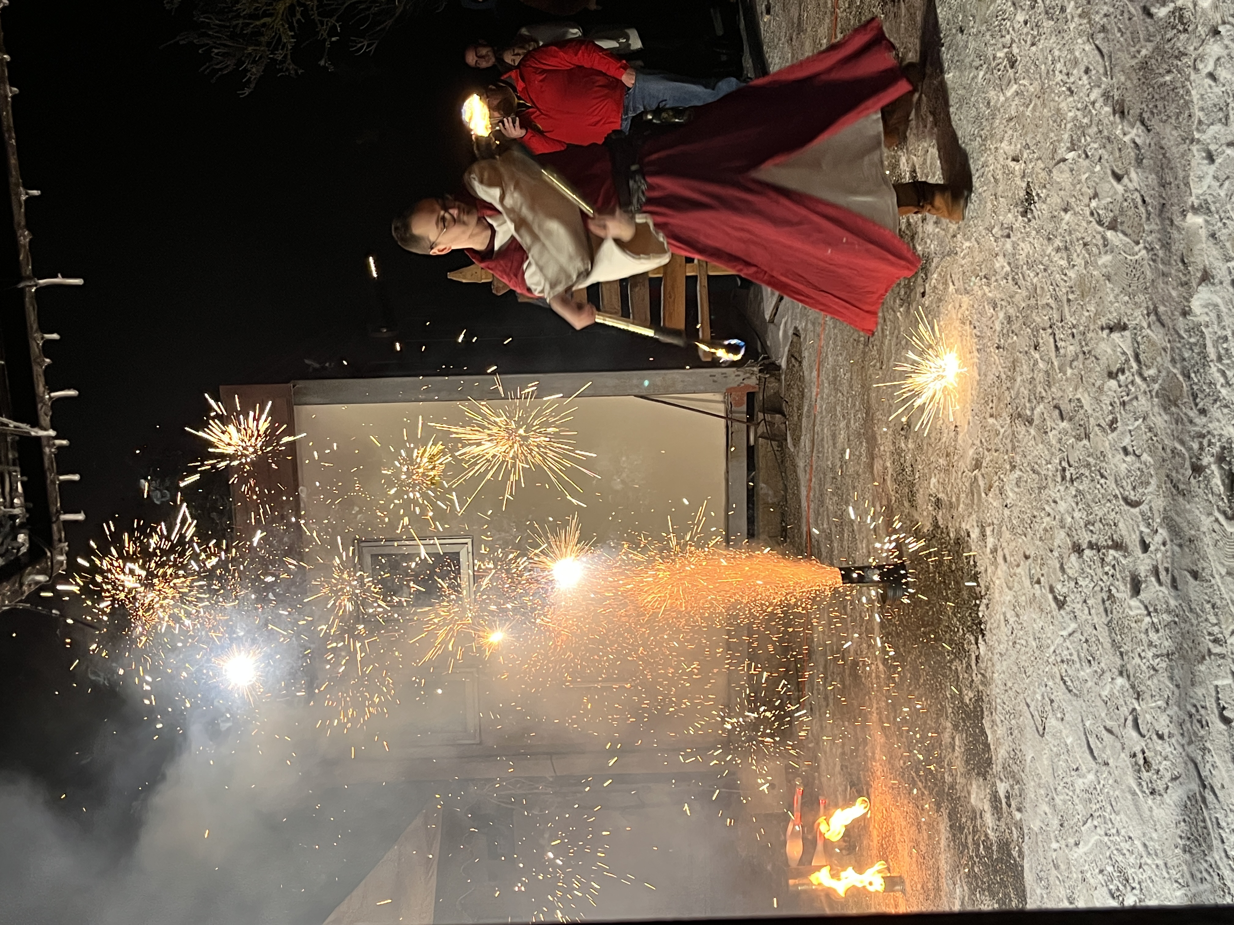 Pyrotechnische finale vuurwerkshow Brussel Grote Markt historisch decor · INNOV'events
