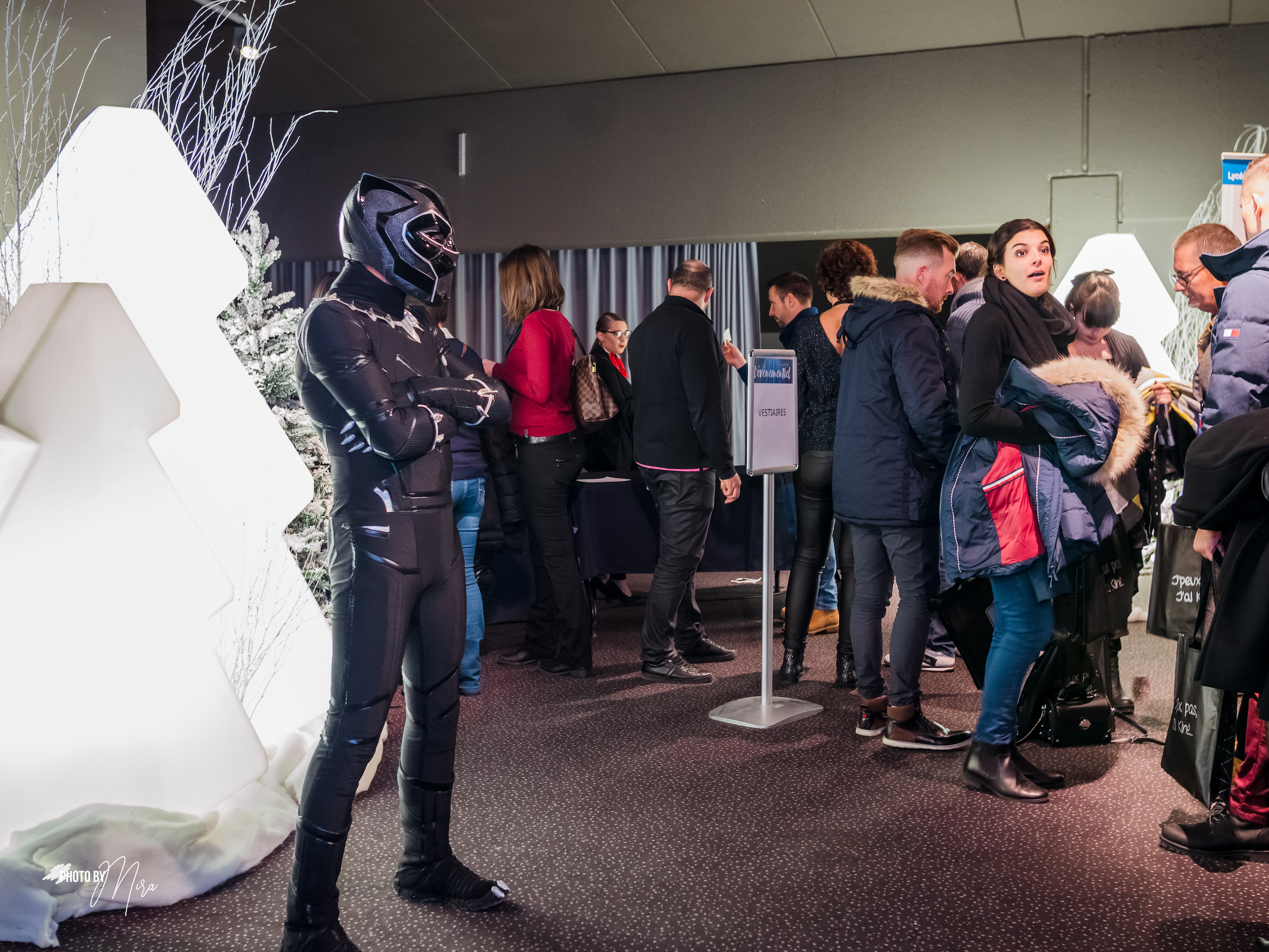 Toegangscontrole evenement Luik Place Saint-Lambert buiten · INNOV'events