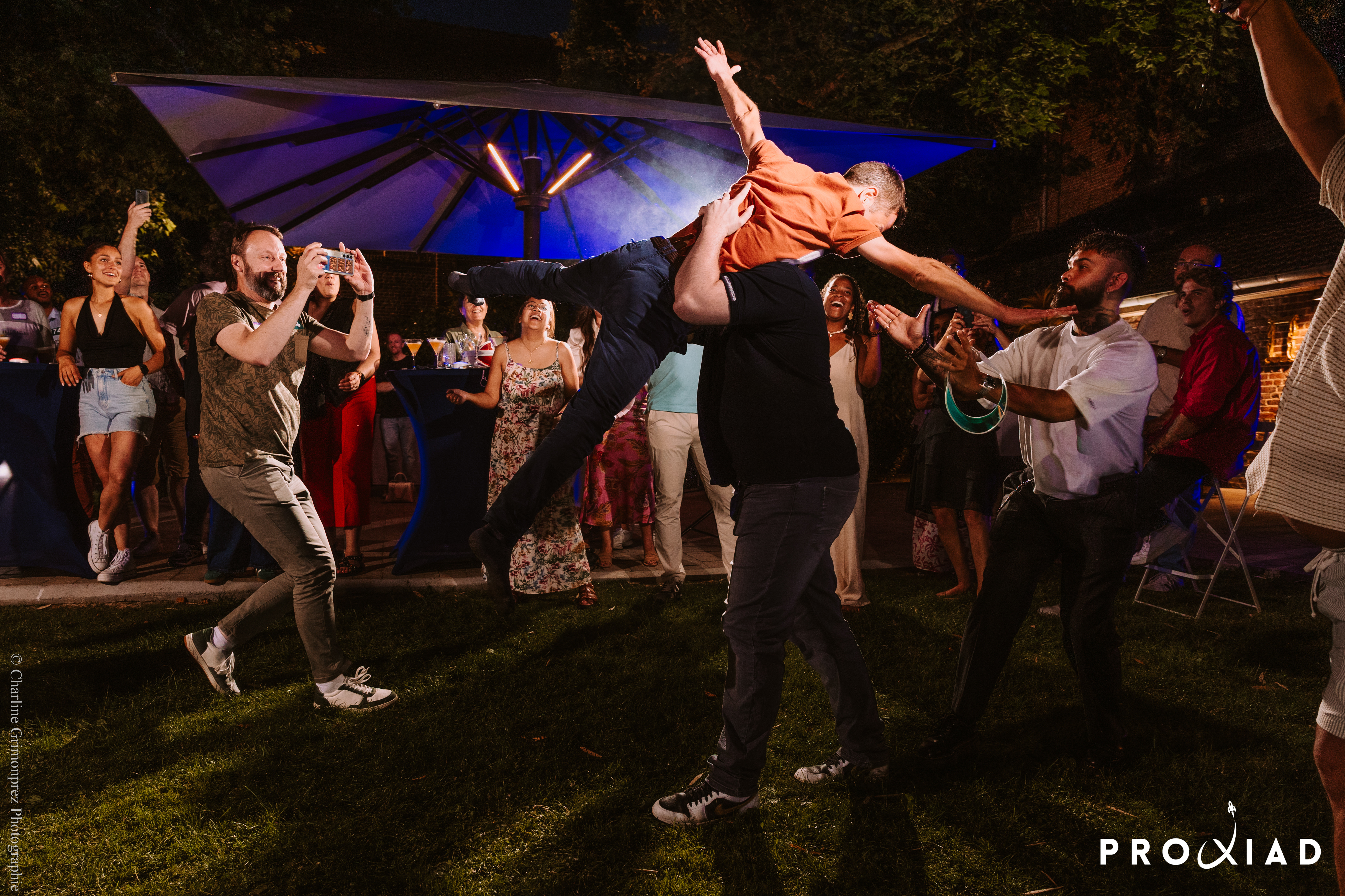 Format mixte fête du personnel Bruxelles programme familles et soirée · INNOV'events
