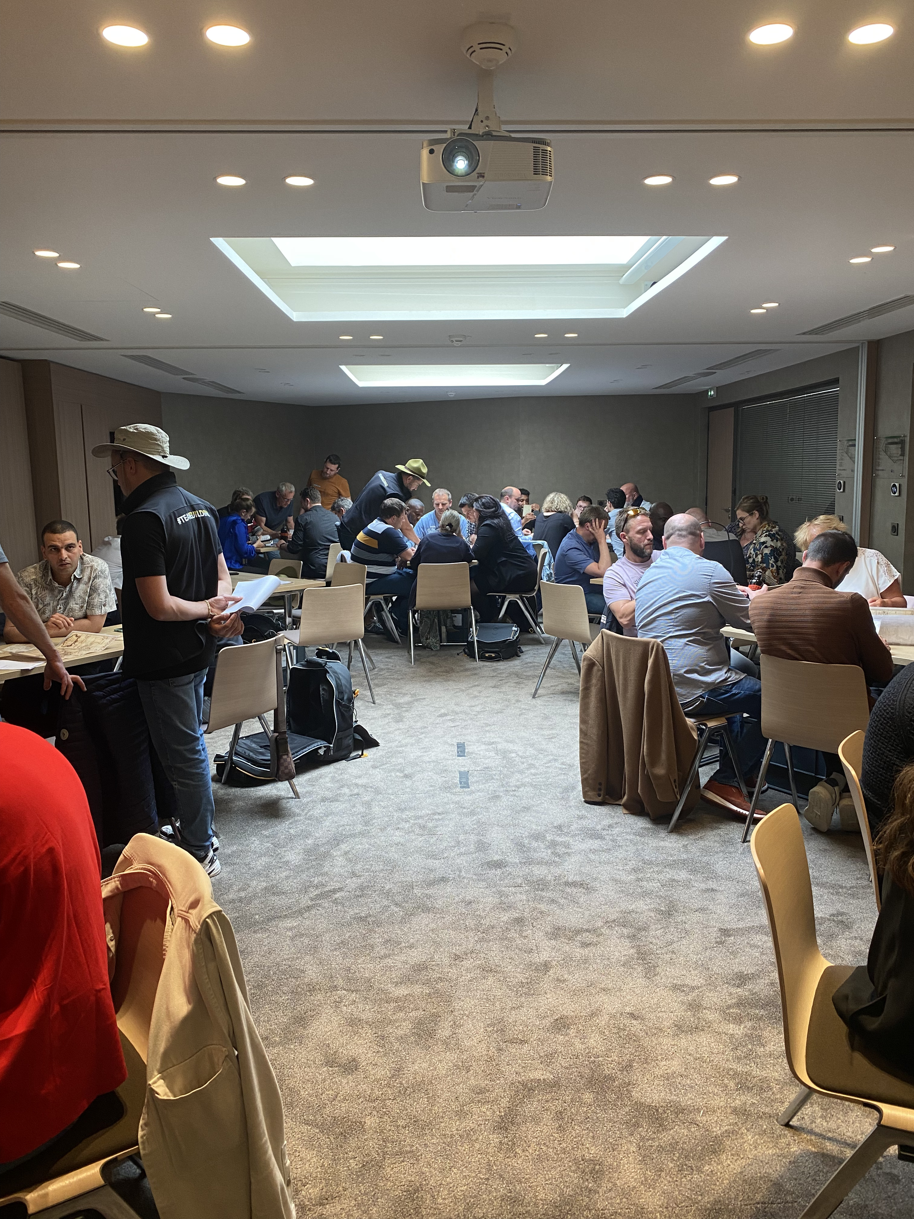 Residentieel crisis onderhandeling workshop Luik deelnemers scenario · INNOV'events