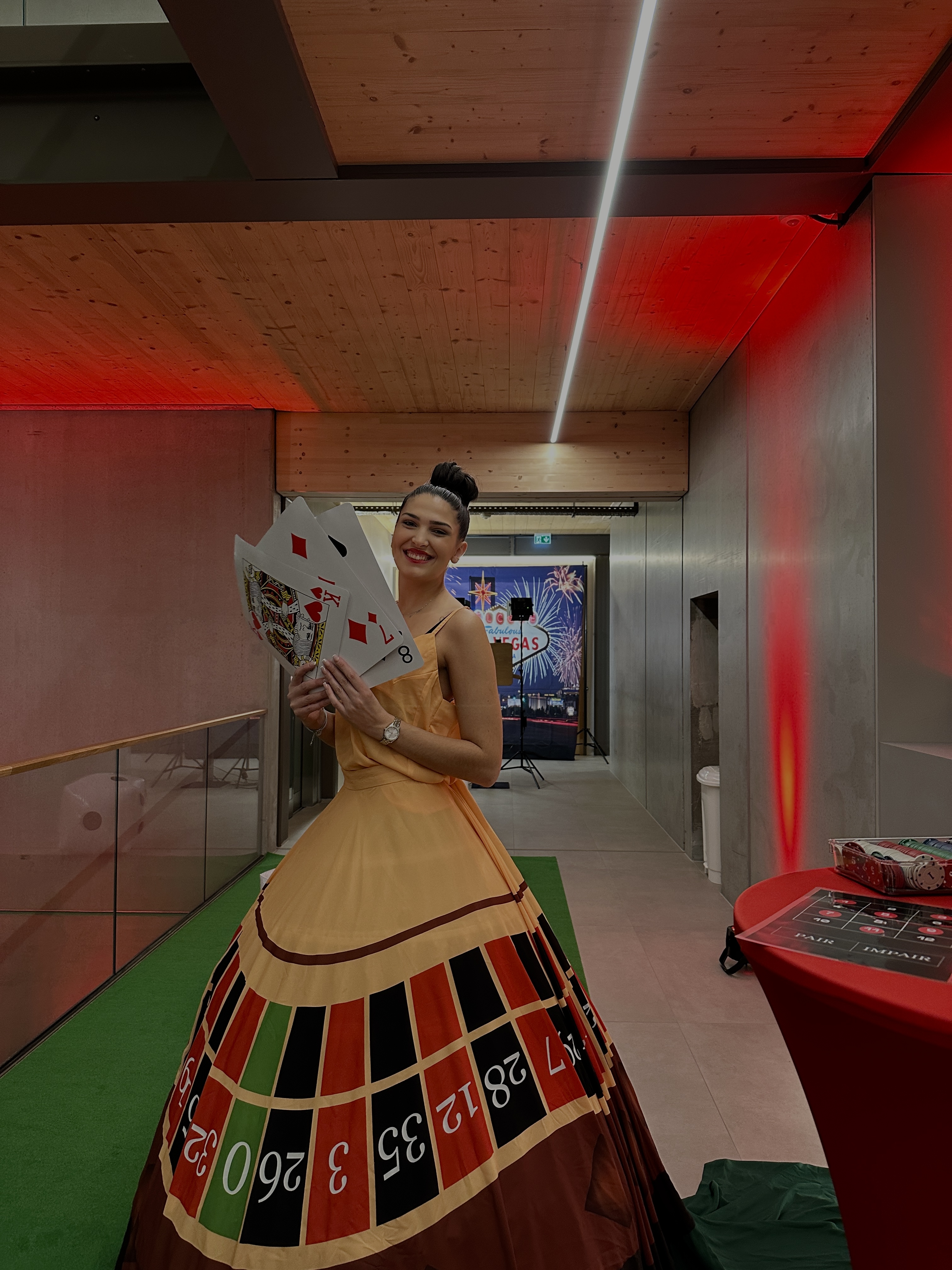 Casino avond outdoor terras Maas-oever Luik bedrijfsfeest · INNOV'events