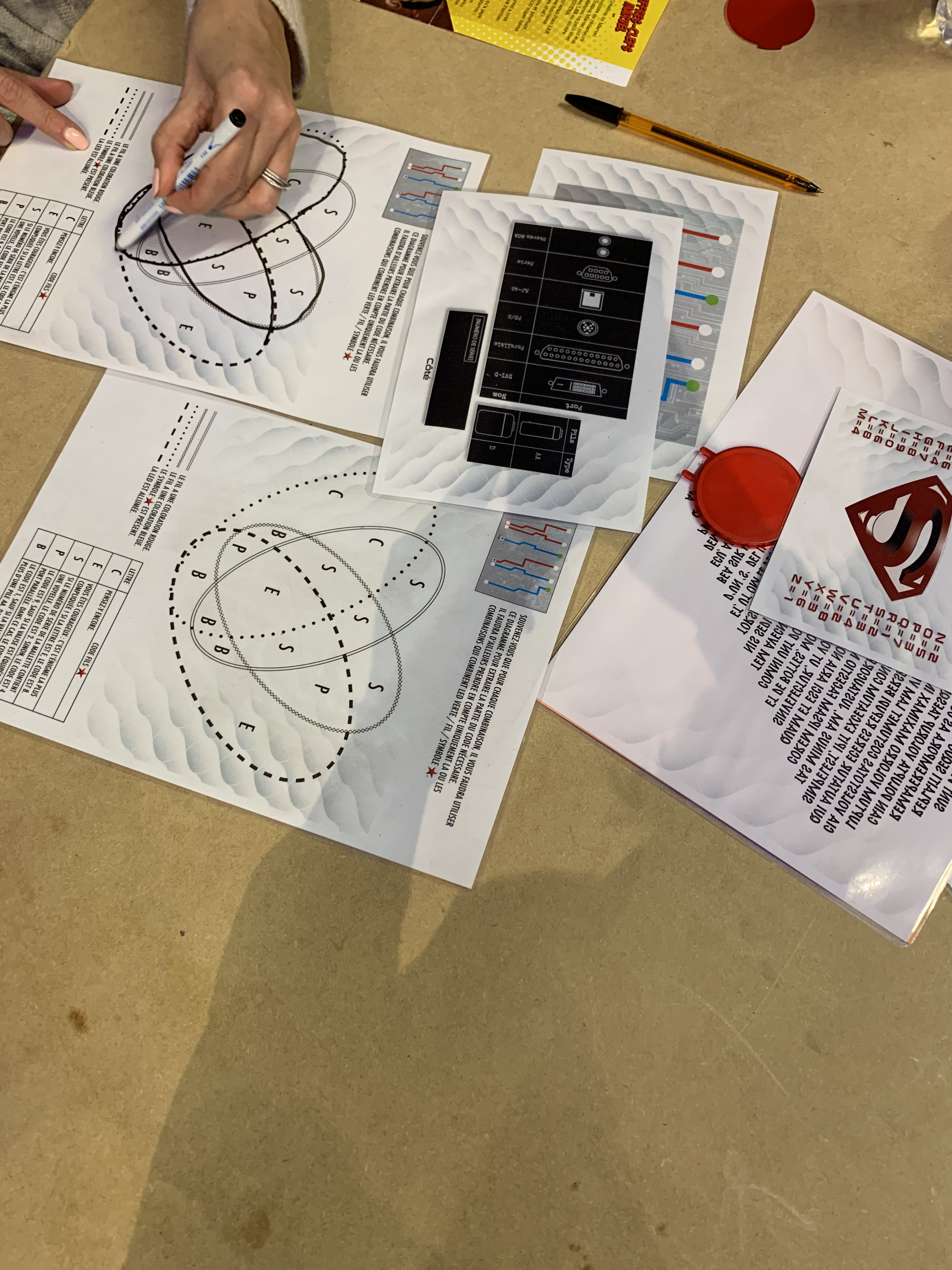 Escape game Brussel teams bij Tour & Taxis industrieel pakhuis bedrijfsactiviteit · INNOV'events