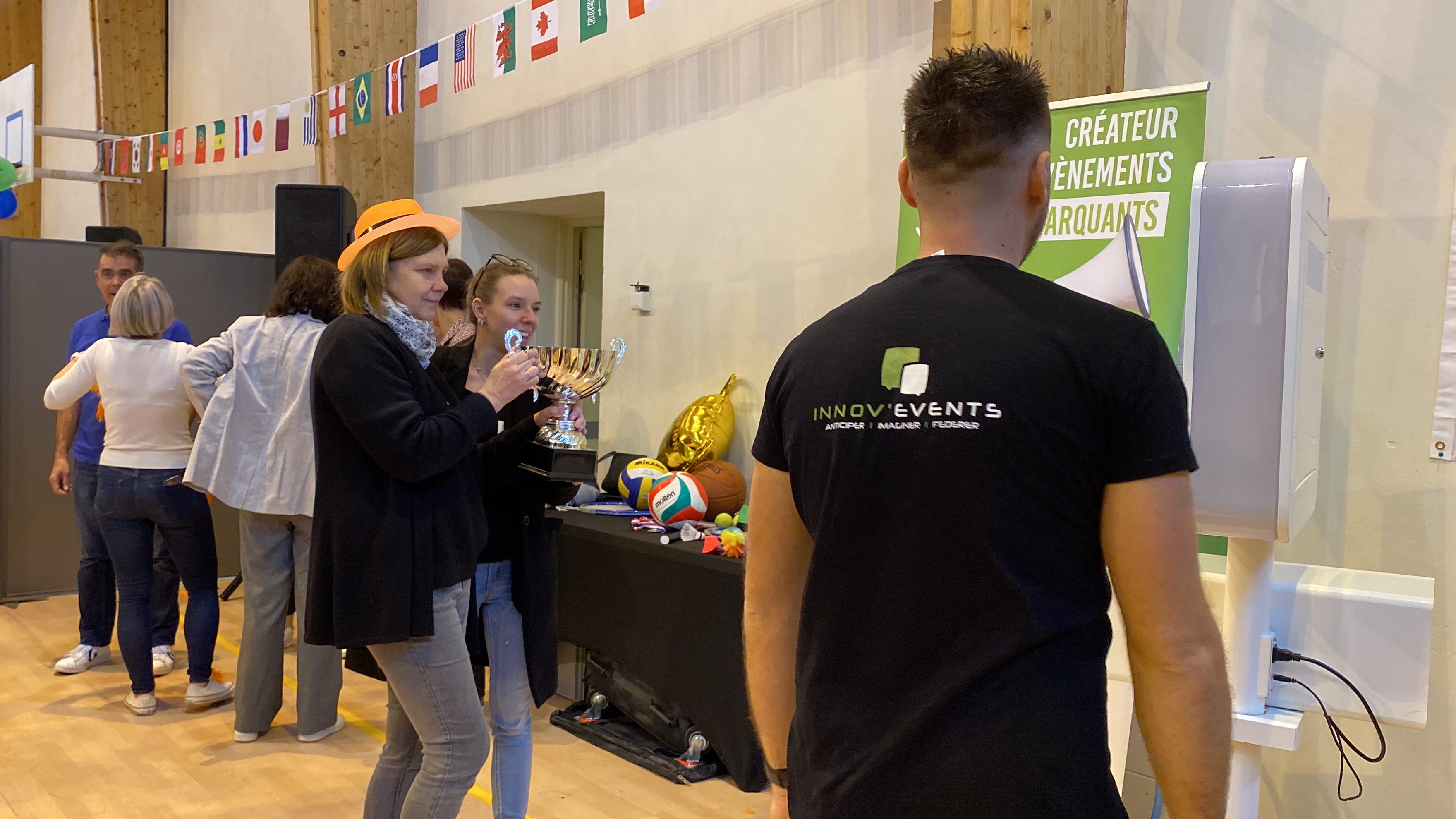 Culinaire animatie walking dinner Antwerpen kerstfeest bedrijven · INNOV'events