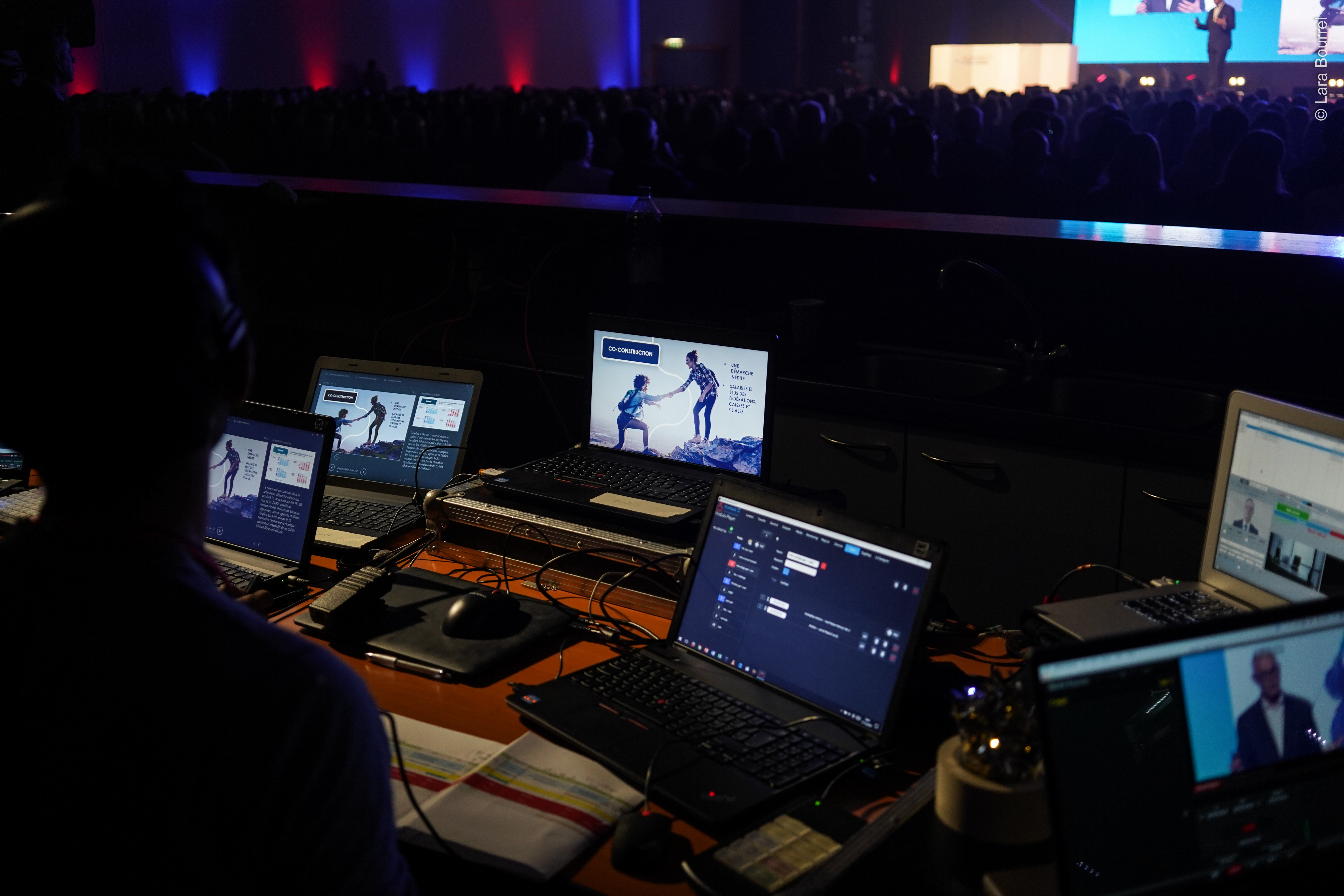 Cabine interprétation simultanée Anvers régie technique son · INNOV'events