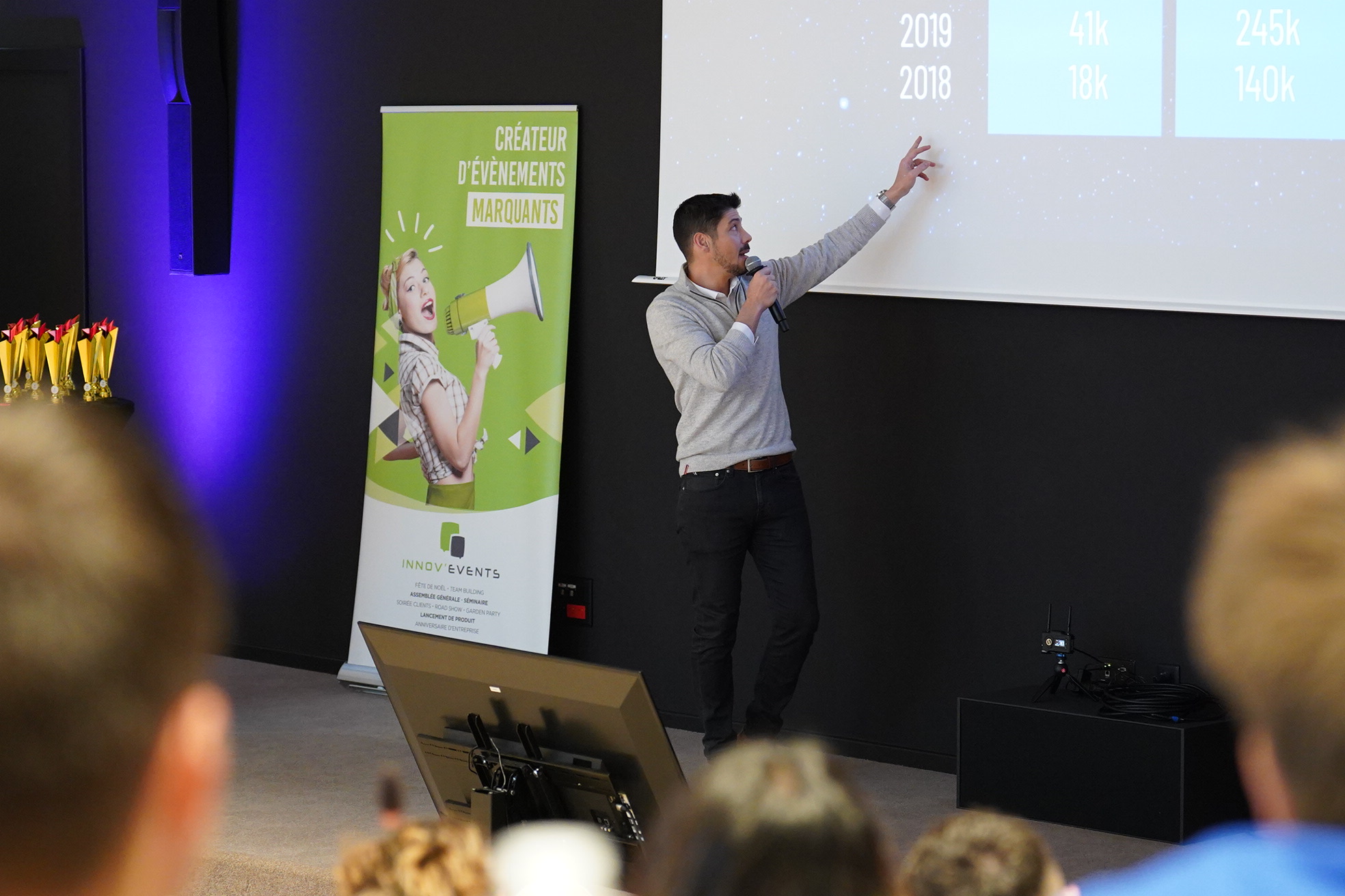 Bedrijfsevenement Luik breakoutsessie historisch gebouw Outremeuse · INNOV'events