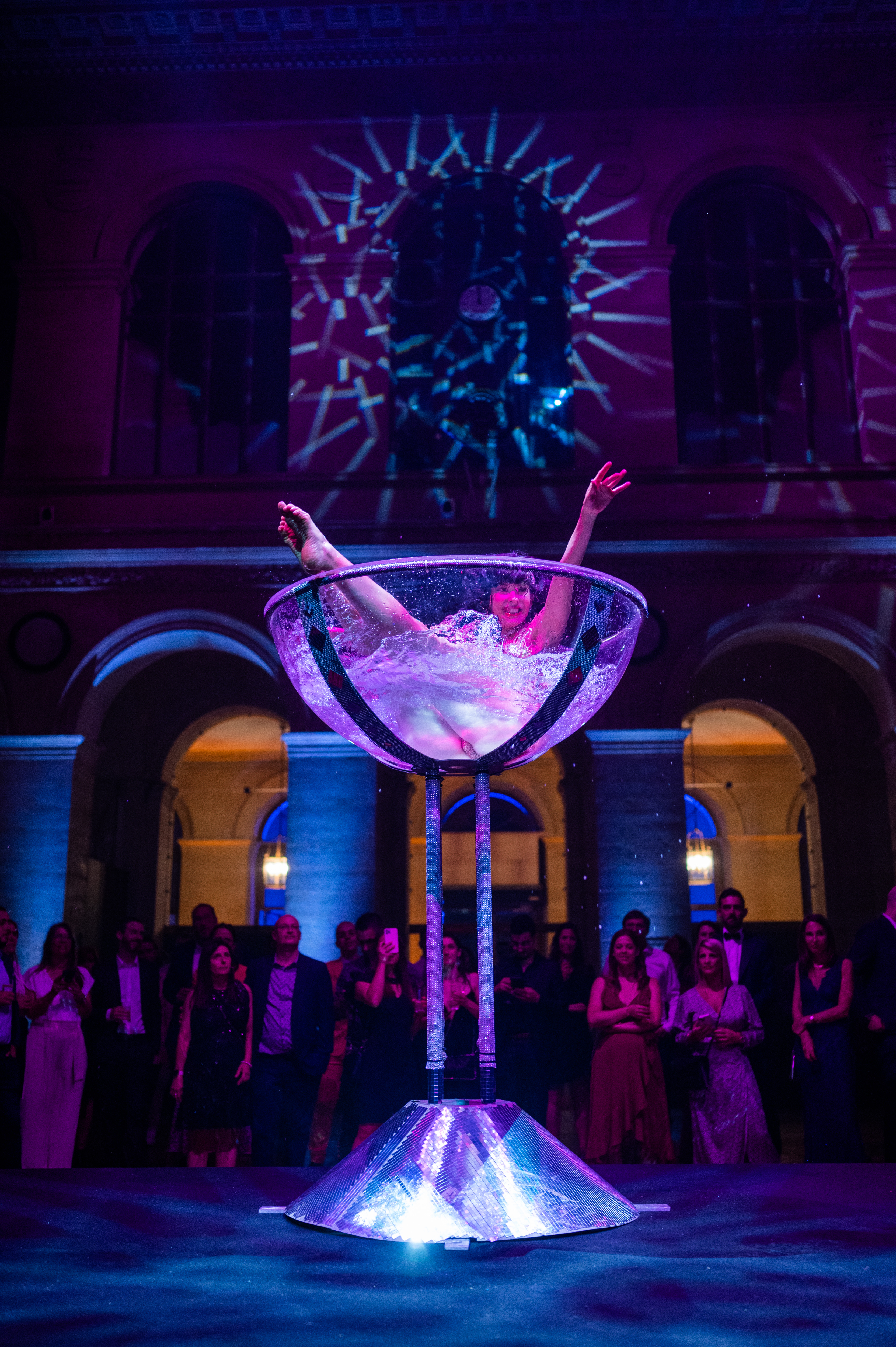 Corporate show company Antwerp evening closing reception · INNOV'events