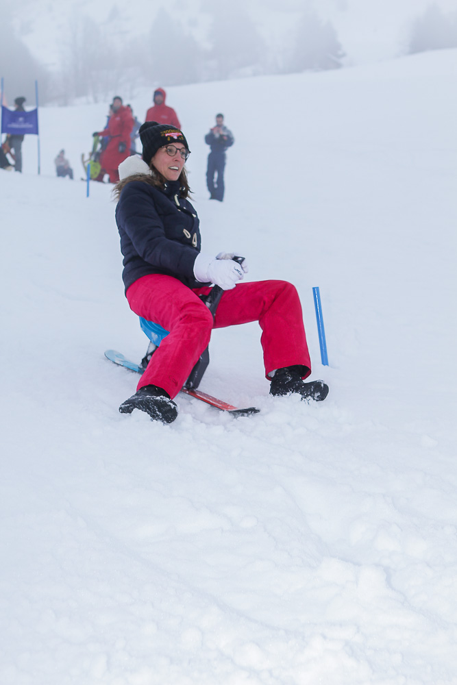 Skisimulator Luik deelnemers in competitie binnenzaal · INNOV'events