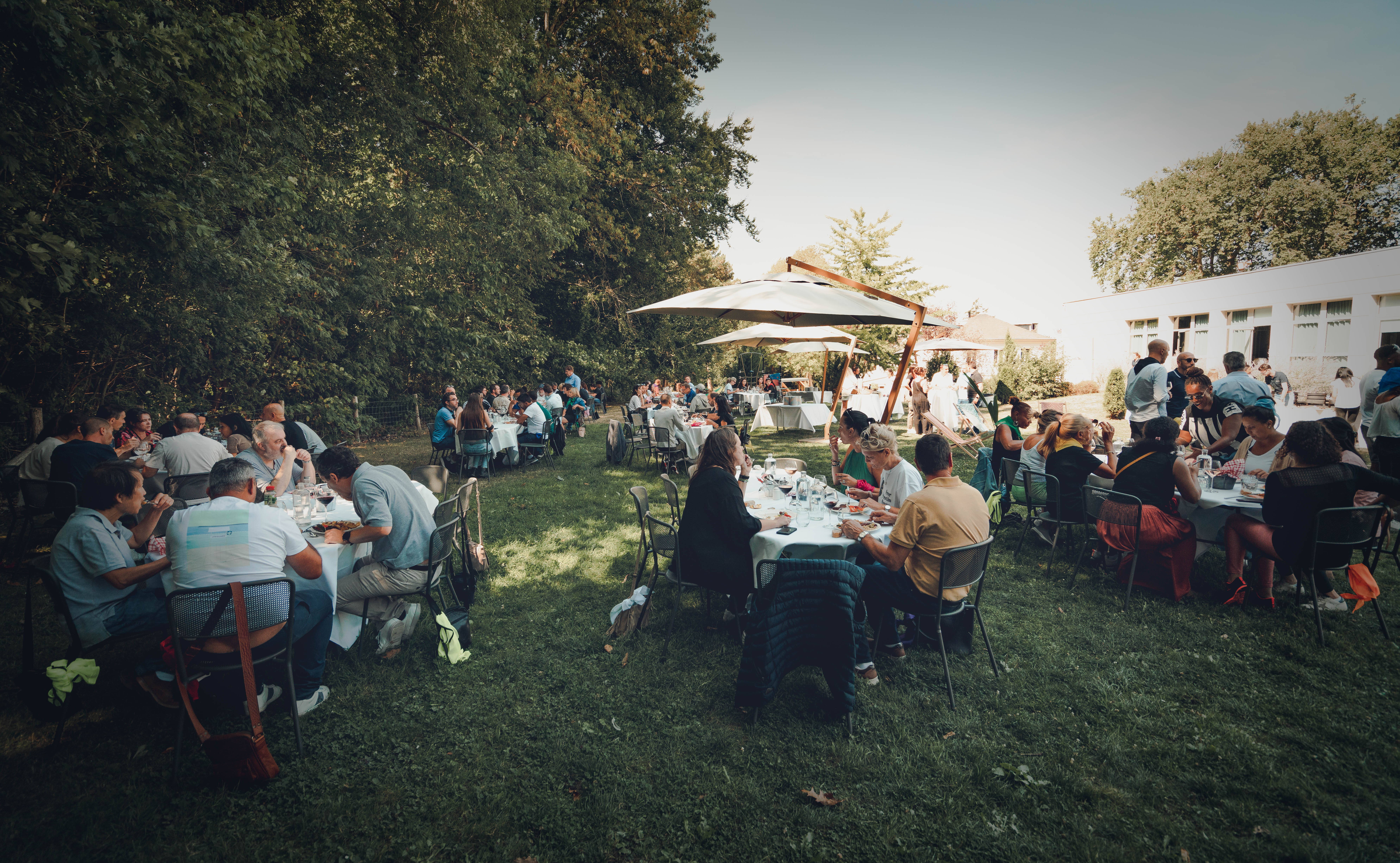 Volledige dag buiten bedrijf België domein activiteiten souper · INNOV'events