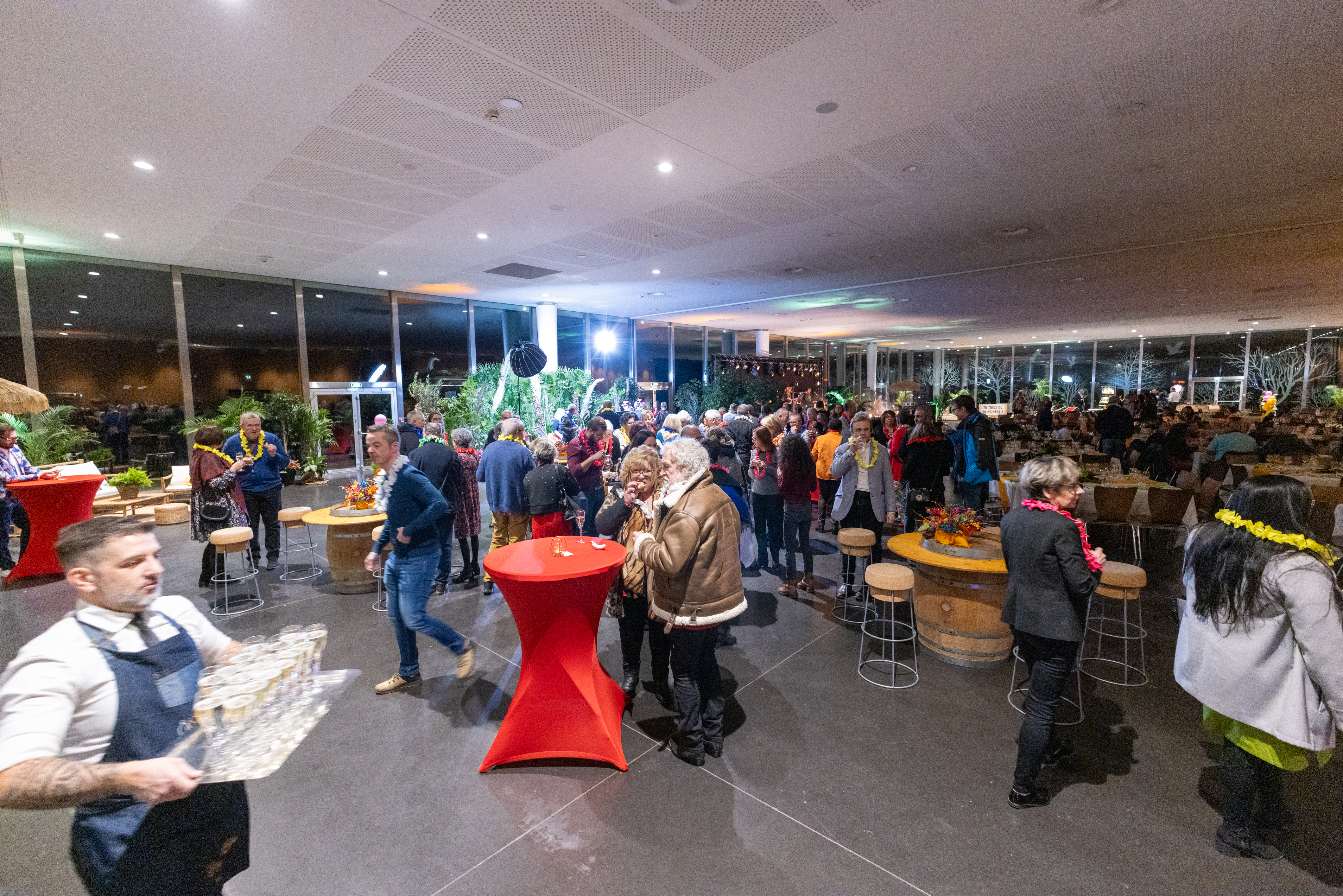 Venue event catering Liege · riverside outdoor buffet Meuse quays · INNOV'events
