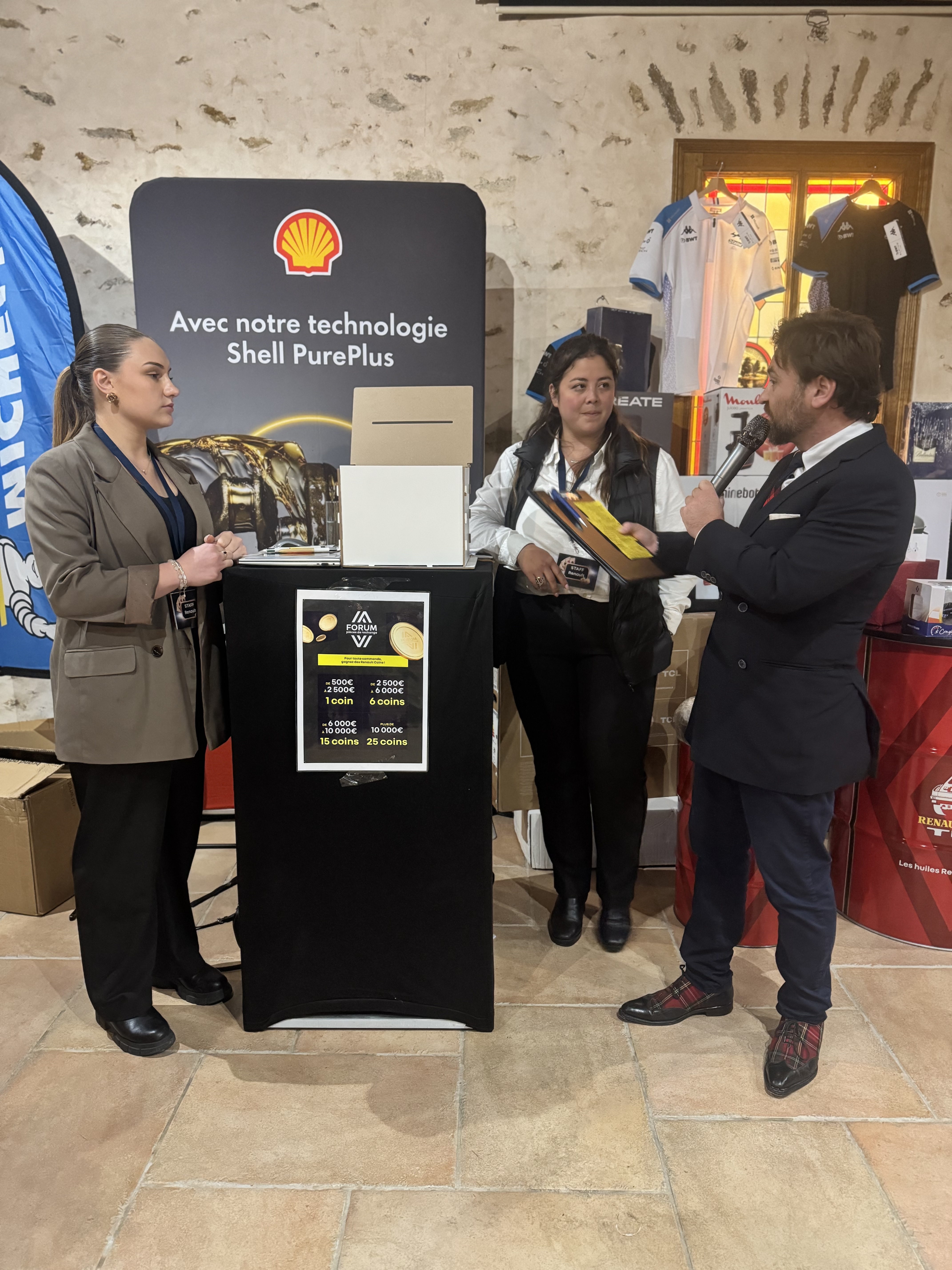 Actieve standactivatie trade show booth animation België · INNOV'events