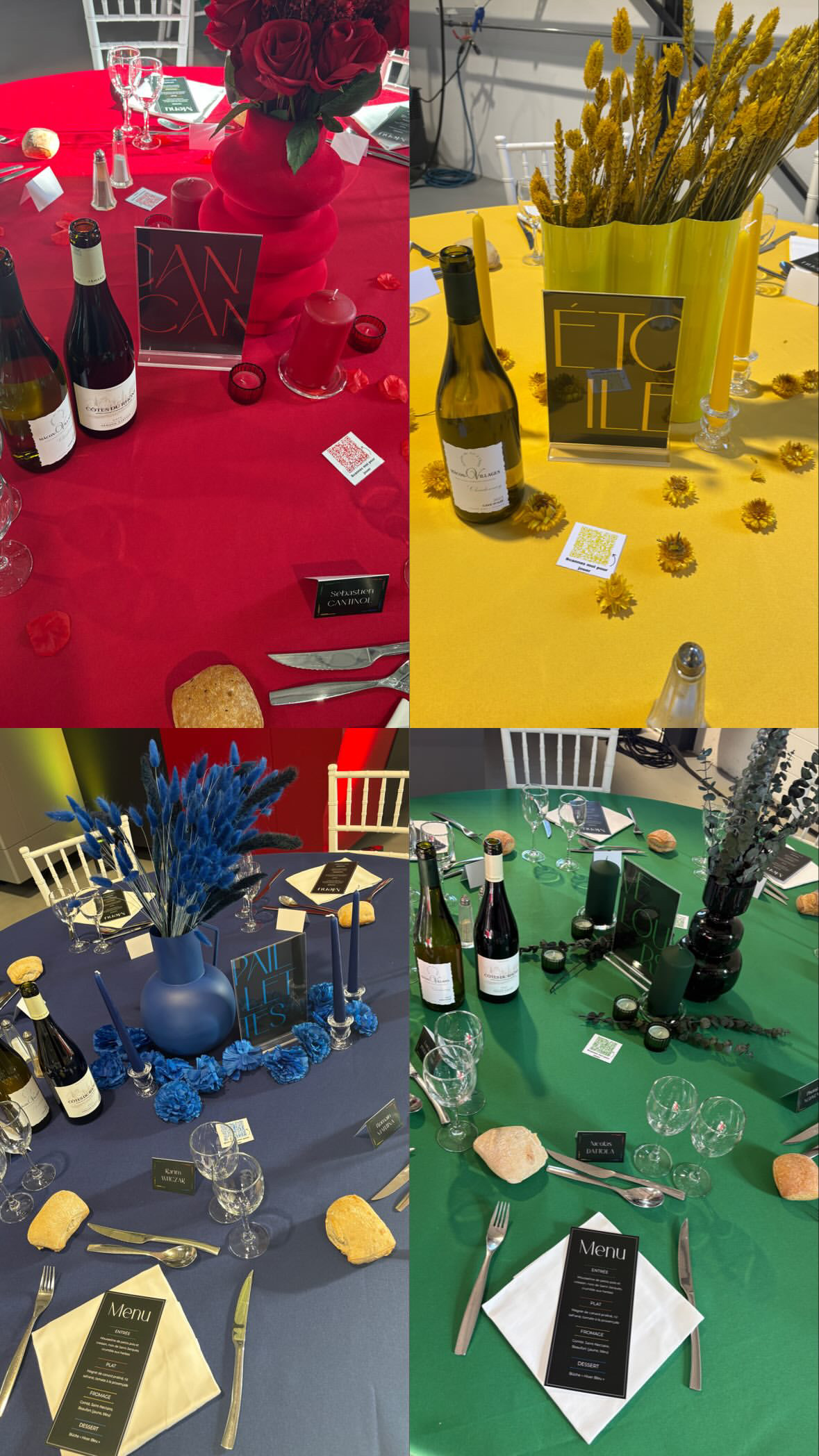 Atelier colorimétrie Liège participantes comparant nuanciers devant fenêtre · INNOV'events