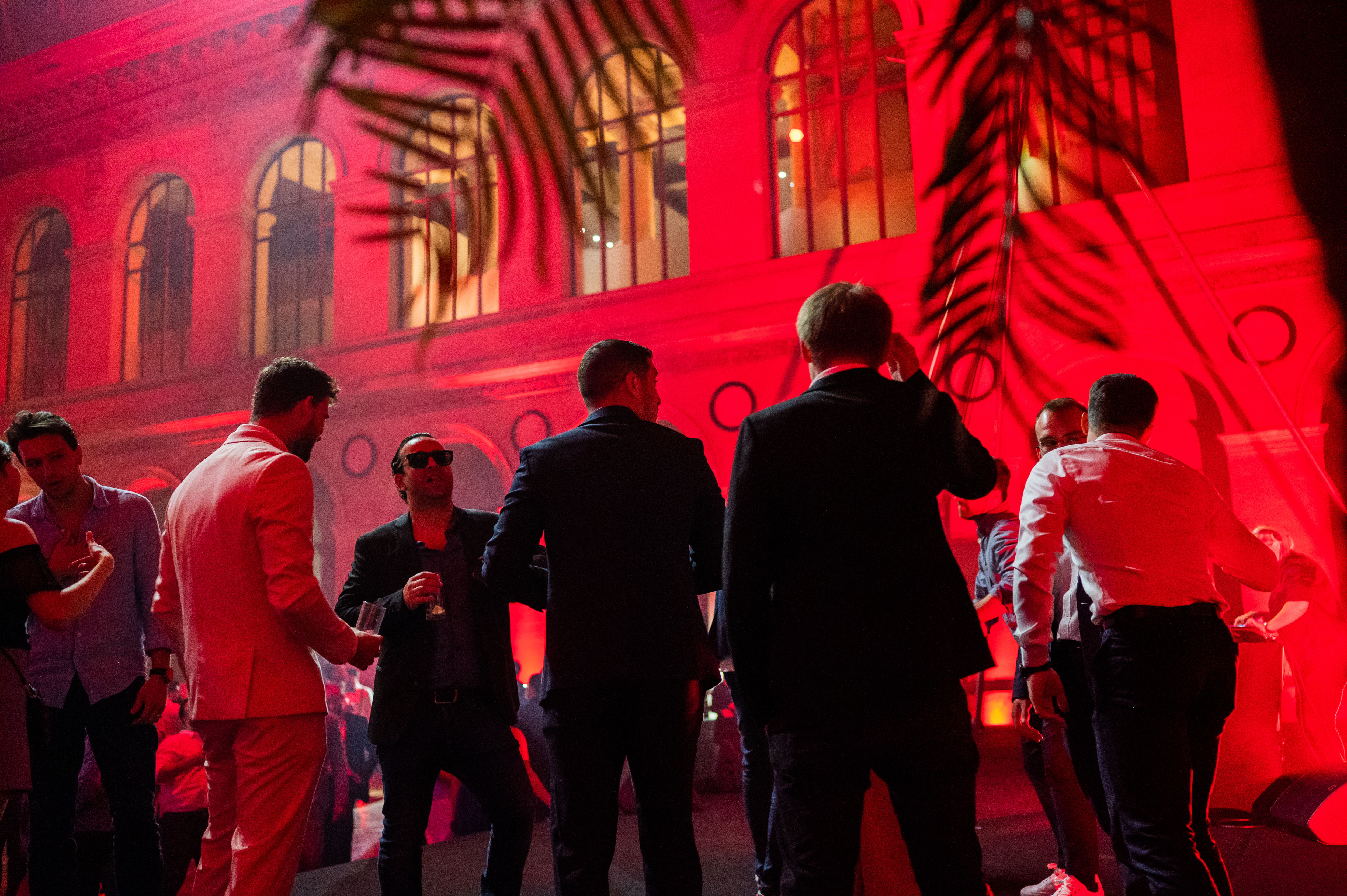 Nieuwjaarsreceptie bedrijf Luik souper directieteam feestzaal historisch pand · INNOV'events