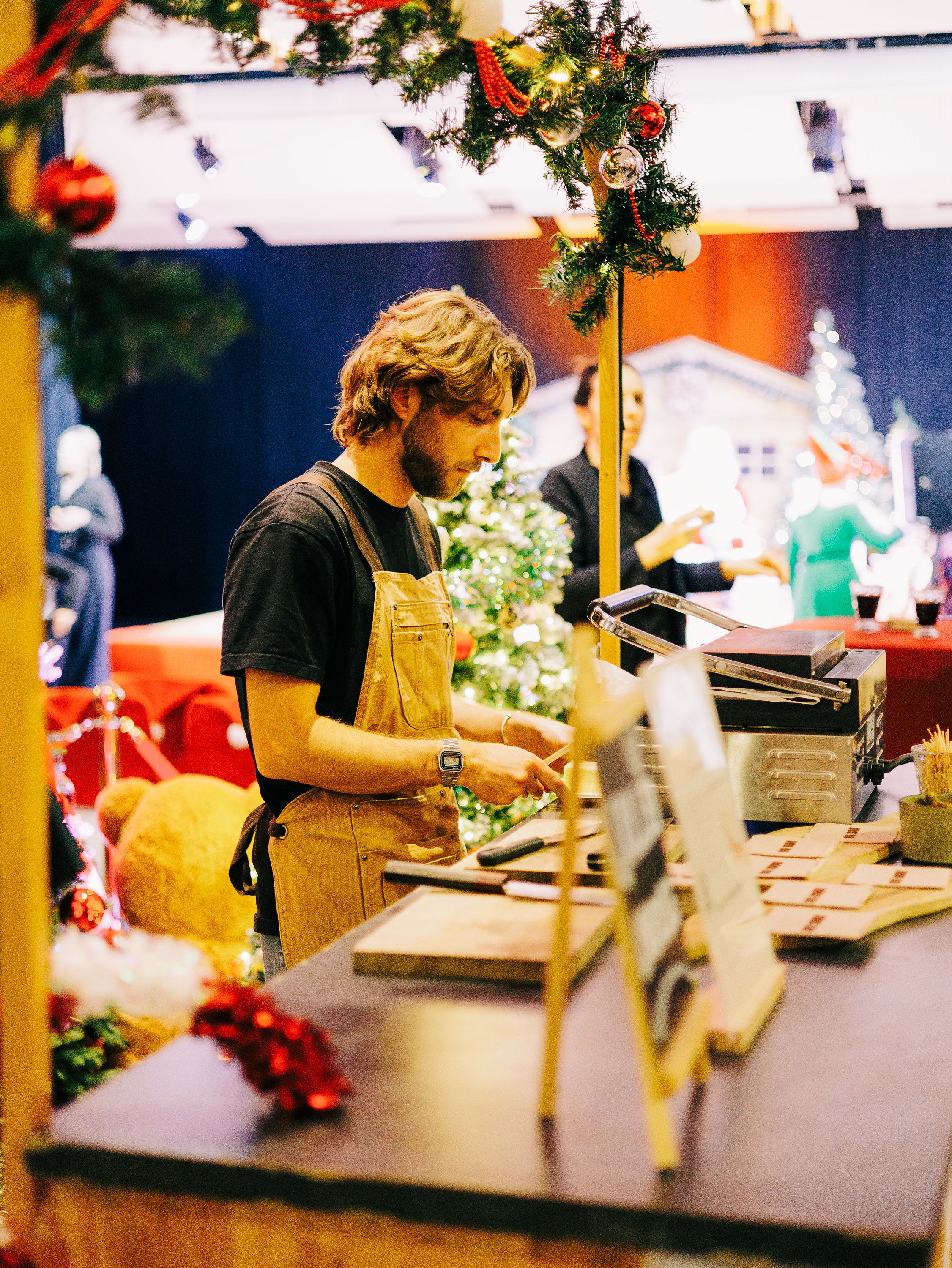 Event venue corporate Christmas party Antwerp heritage building winter · INNOV'events