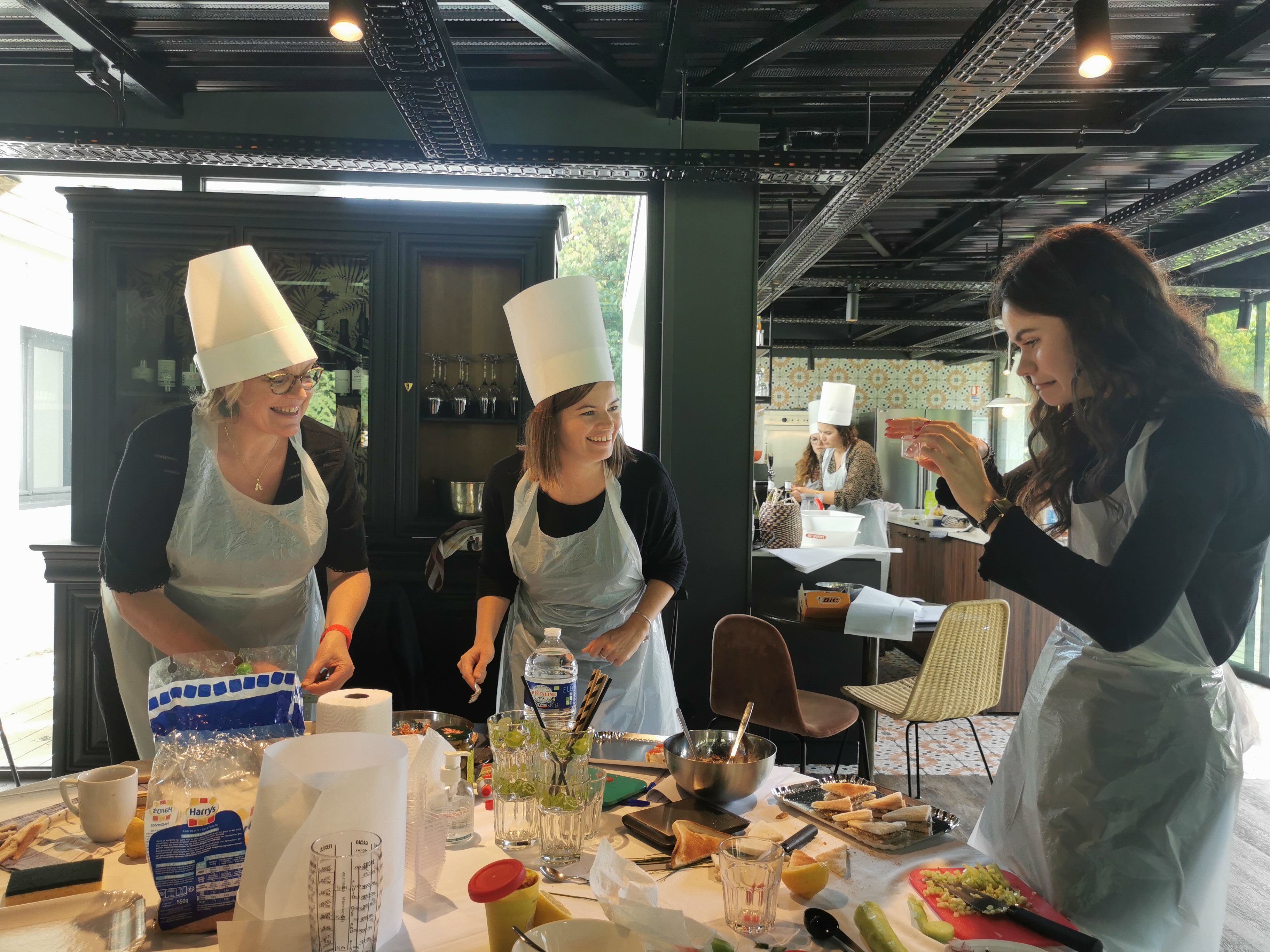 Culinaire ontdekking kookworkshop bedrijven Luik deelnemers leren techniek · INNOV'events