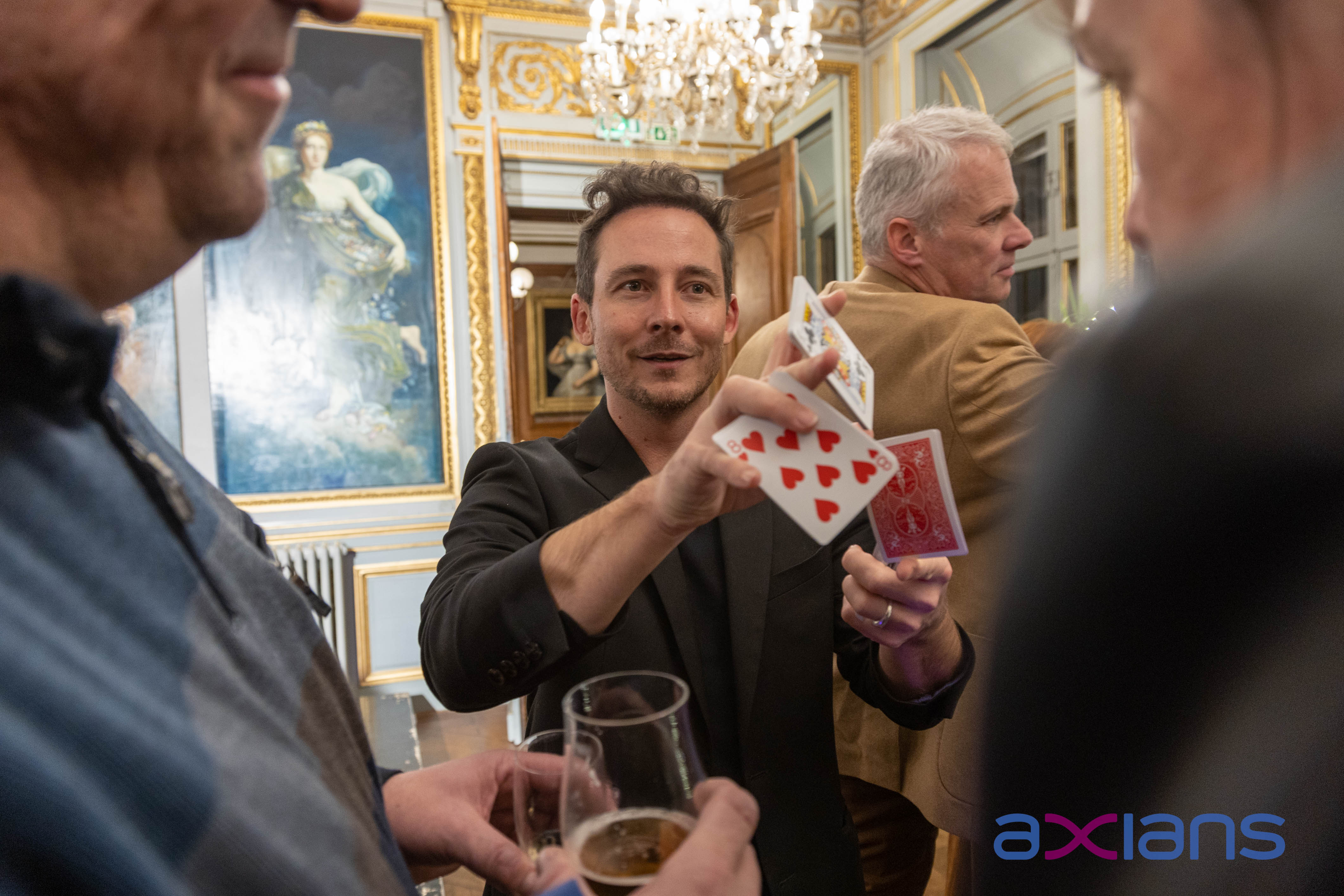 Farewell Party Brussels corporate evening Grand-Place illuminated venue · INNOV'events