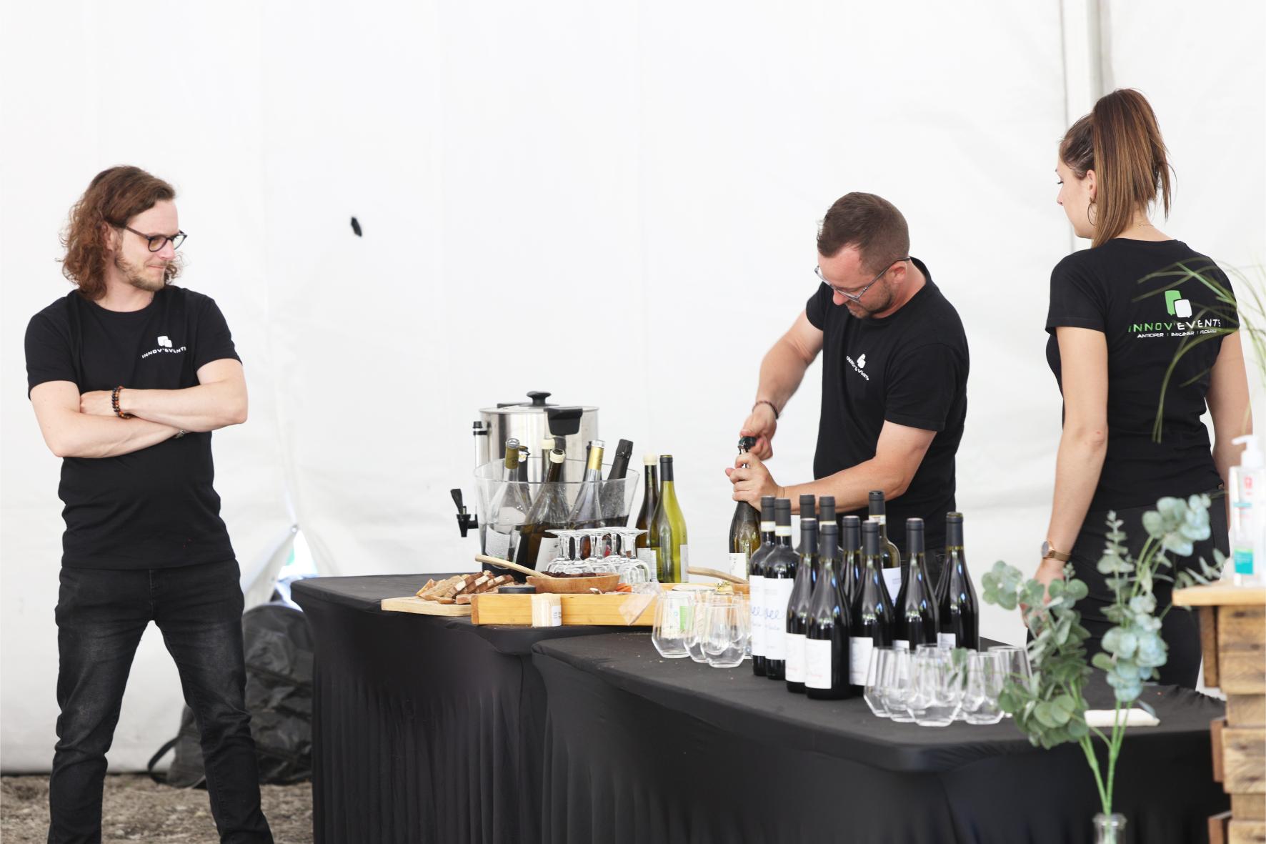 Bierproeverij Antwerpen groep professionals Havenhuis terras · INNOV'events
