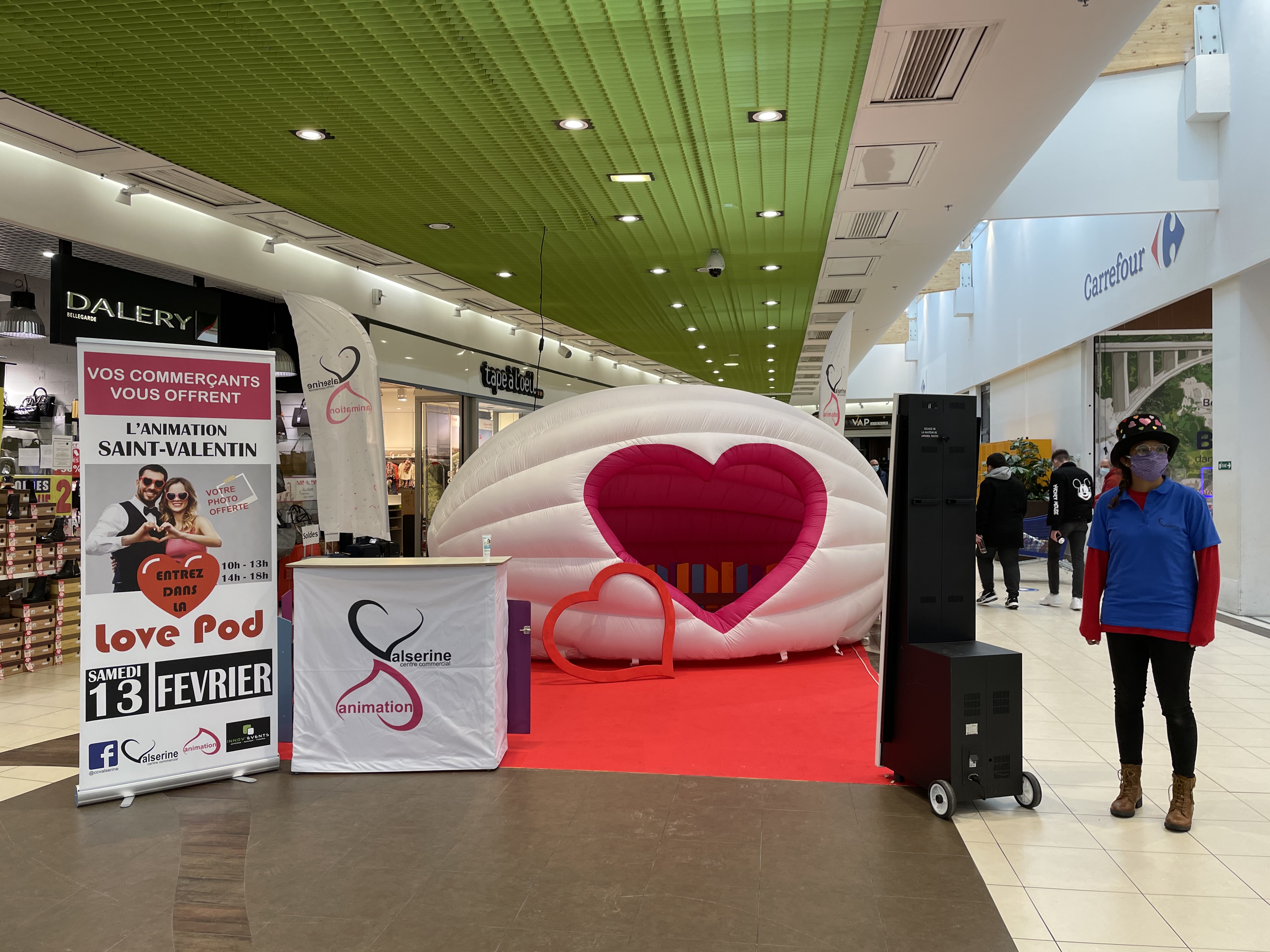 Kermisanimatie winkelcentrum Antwerpen kinderen attracties lente · INNOV'events