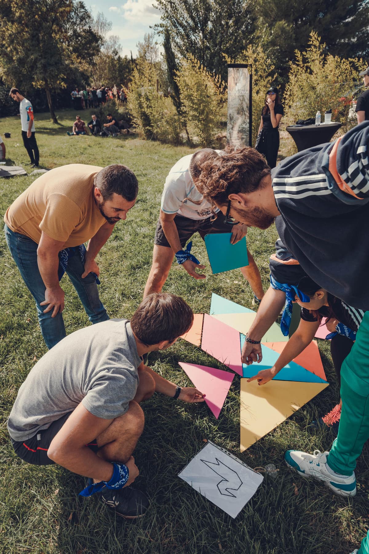Justin, fondateur d'INNOV'events, en régie lors d'un événement d'entreprise en Belgique